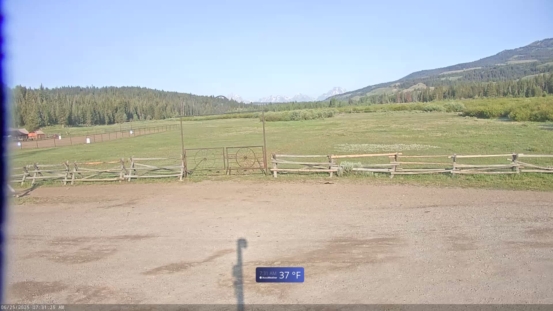 Turpin Meadow Ranch & Campground Live Cam - Moran, Teton, Wyoming, USA