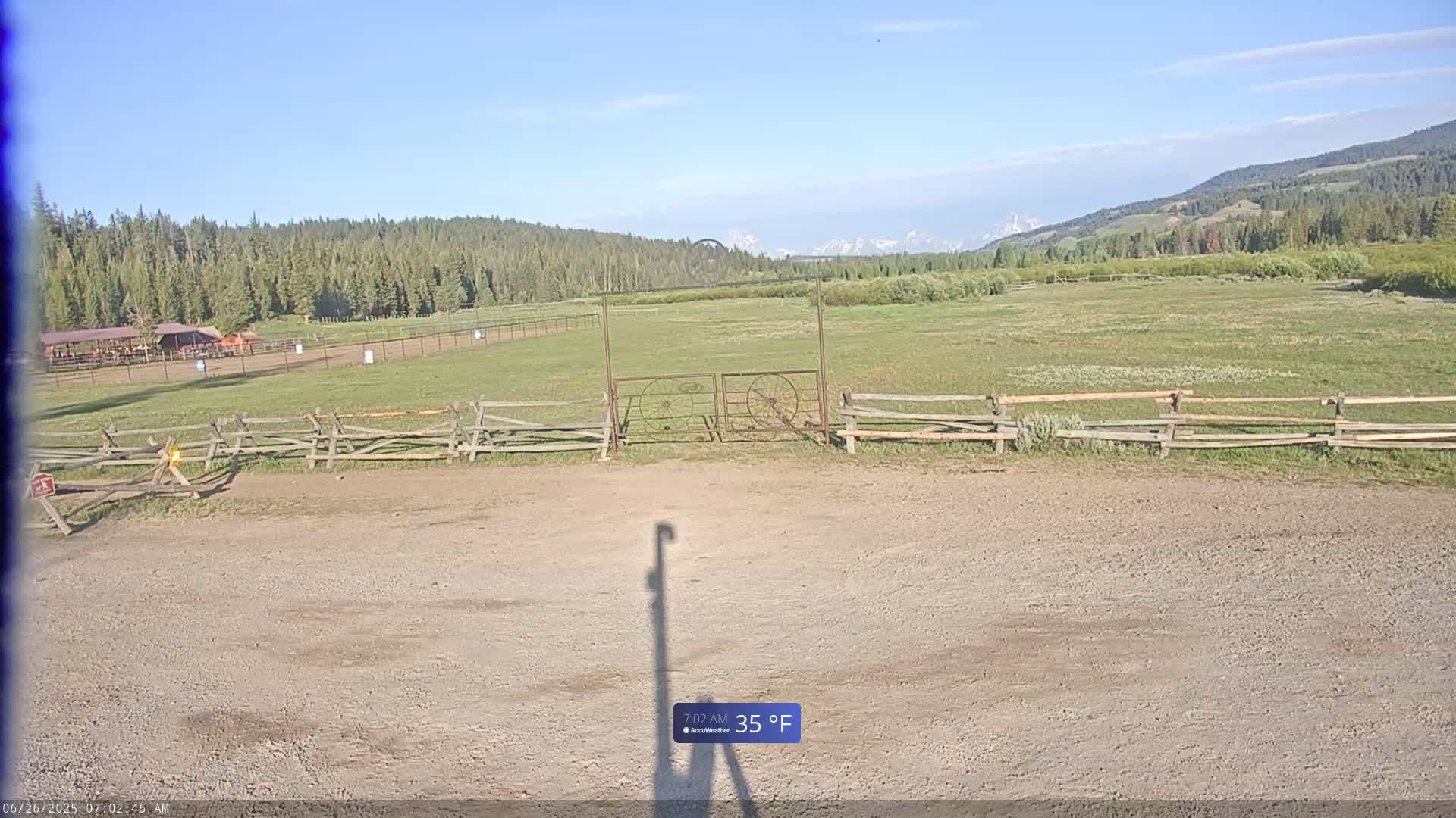 Turpin Meadow Ranch & Campground Live Cam - Moran, Teton, Wyoming, USA