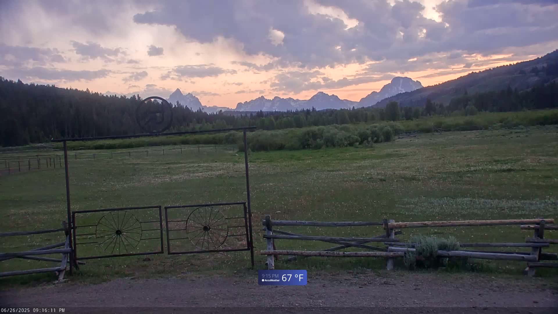 Turpin Meadow Ranch & Campground Live Cam - Moran, Teton, Wyoming, USA