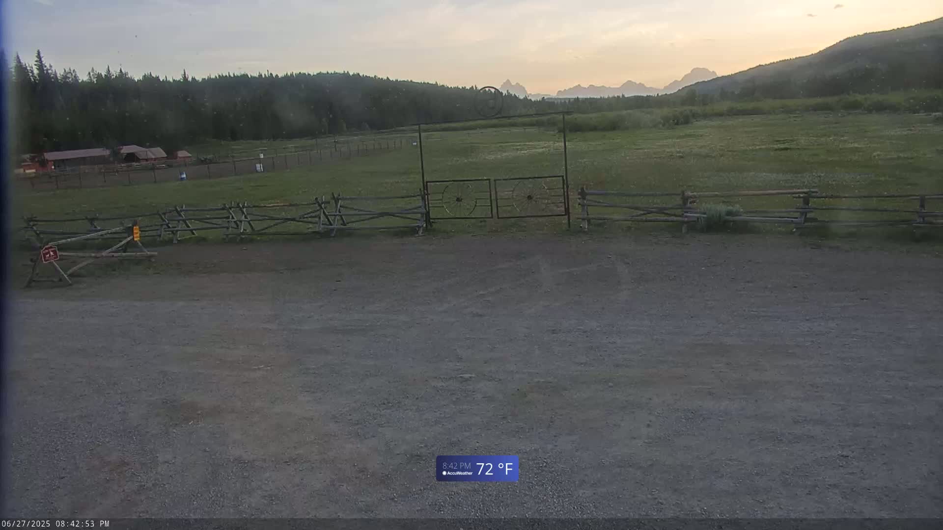 Turpin Meadow Ranch & Campground Live Cam - Moran, Teton, Wyoming, USA