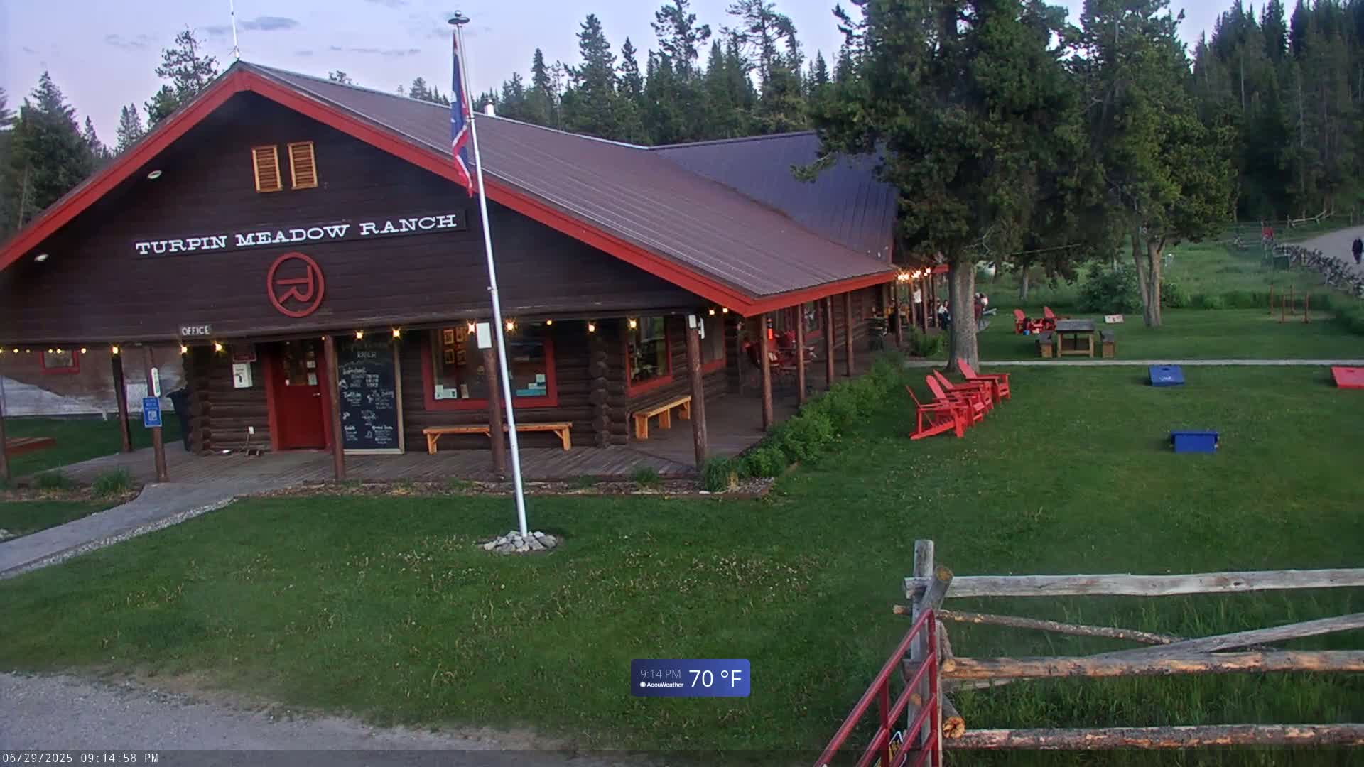 Turpin Meadow Ranch & Campground Live Cam - Moran, Teton, Wyoming, USA