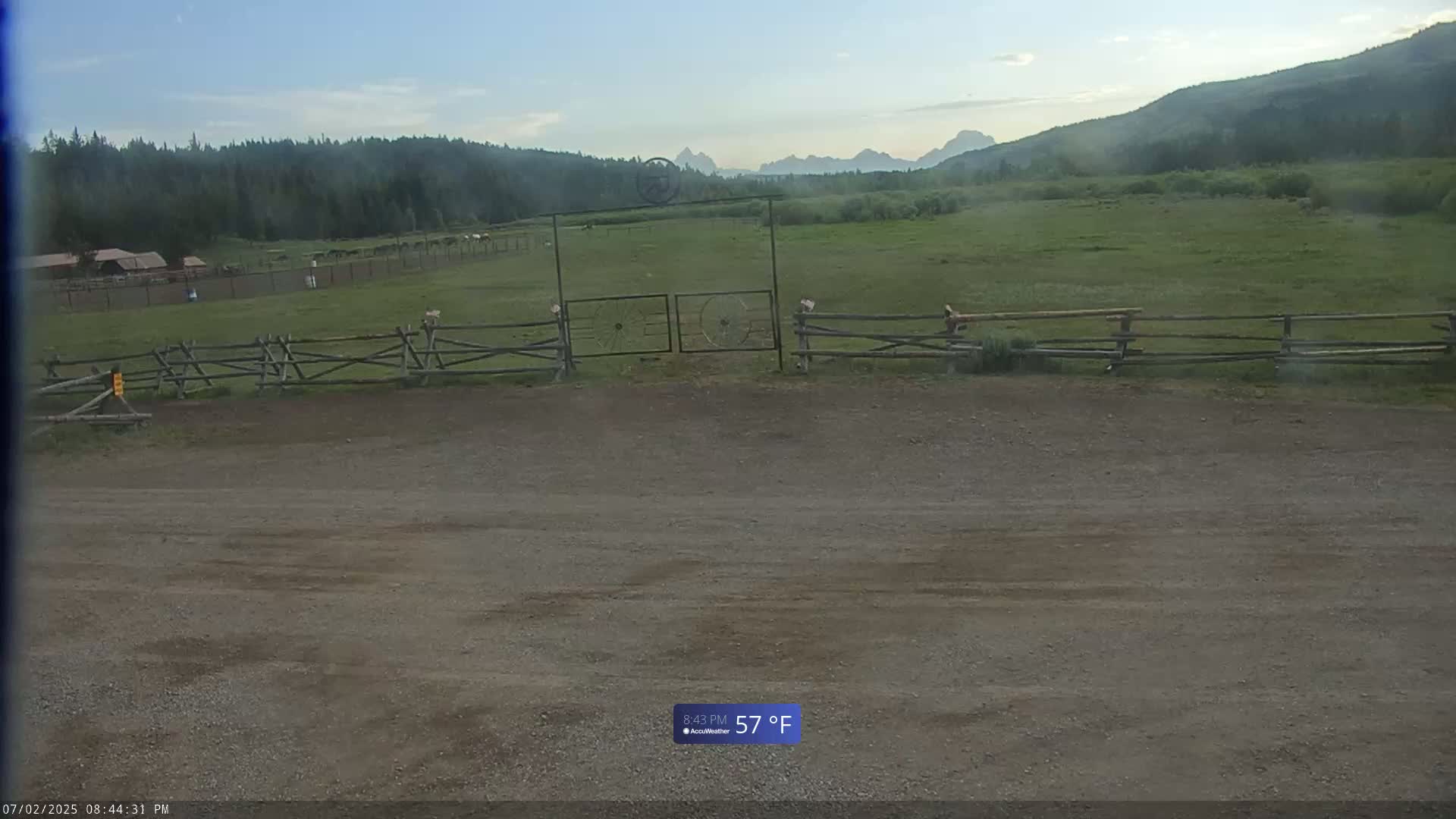 Turpin Meadow Ranch & Campground Live Cam - Moran, Teton, Wyoming, USA