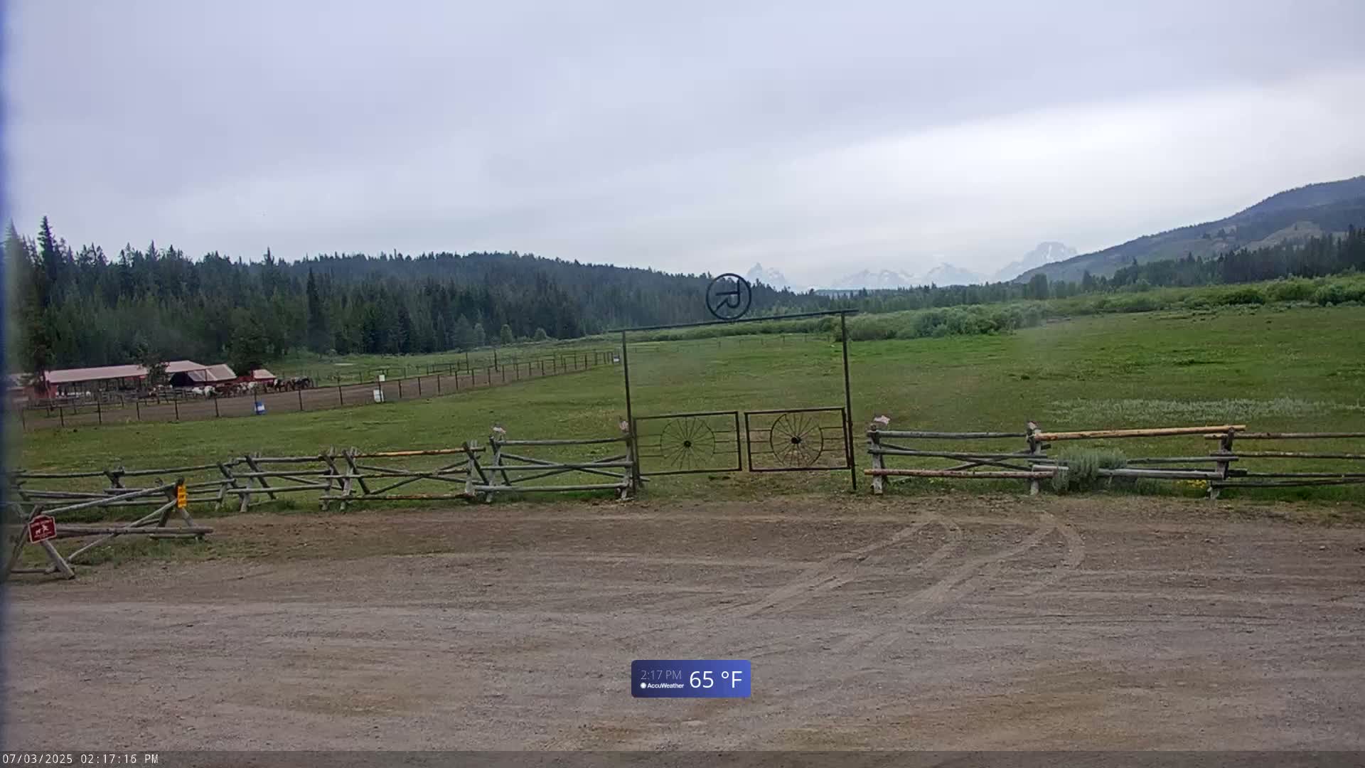 Turpin Meadow Ranch & Campground Live Cam - Moran, Teton, Wyoming, USA