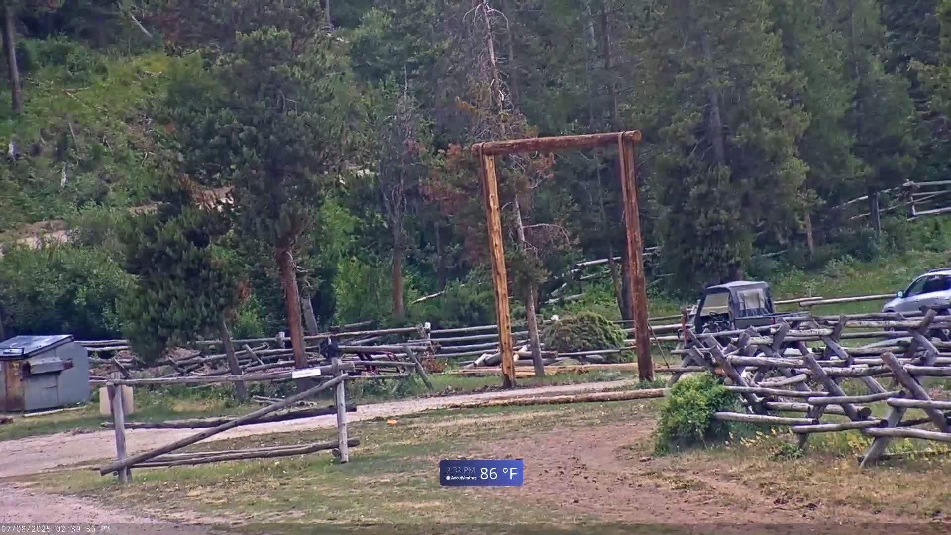 Turpin Meadow Ranch & Campground Live Cam - Moran, Teton, Wyoming, USA