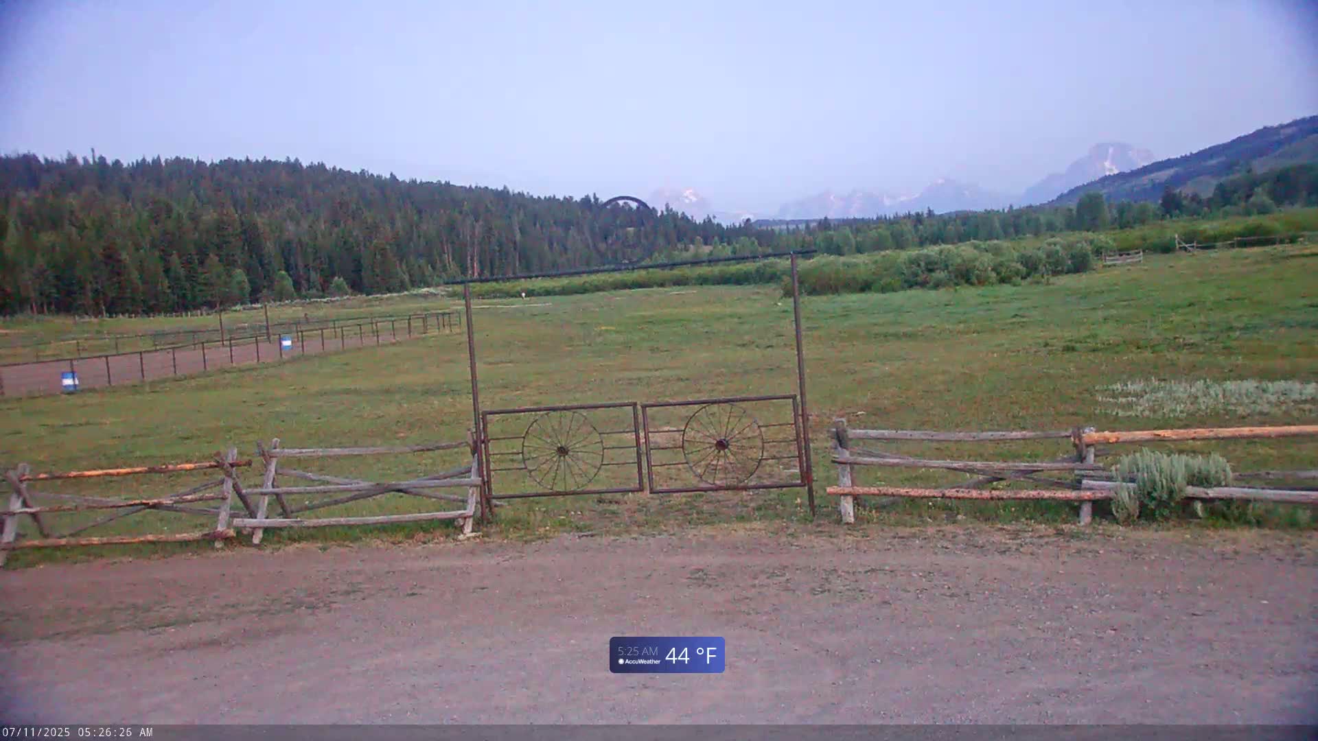 Turpin Meadow Ranch & Campground Live Cam - Moran, Teton, Wyoming, USA