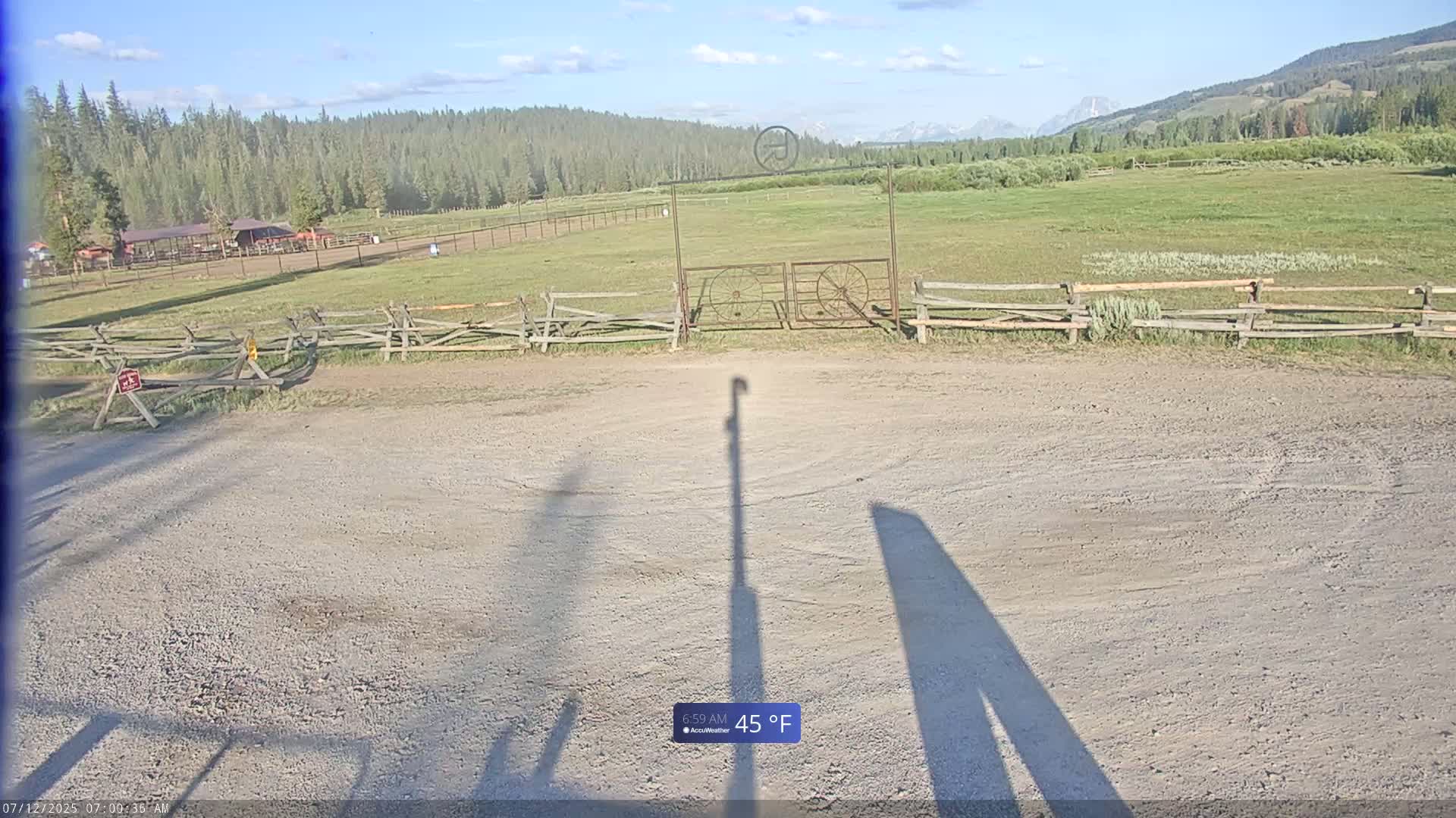 Turpin Meadow Ranch & Campground Live Cam - Moran, Teton, Wyoming, USA