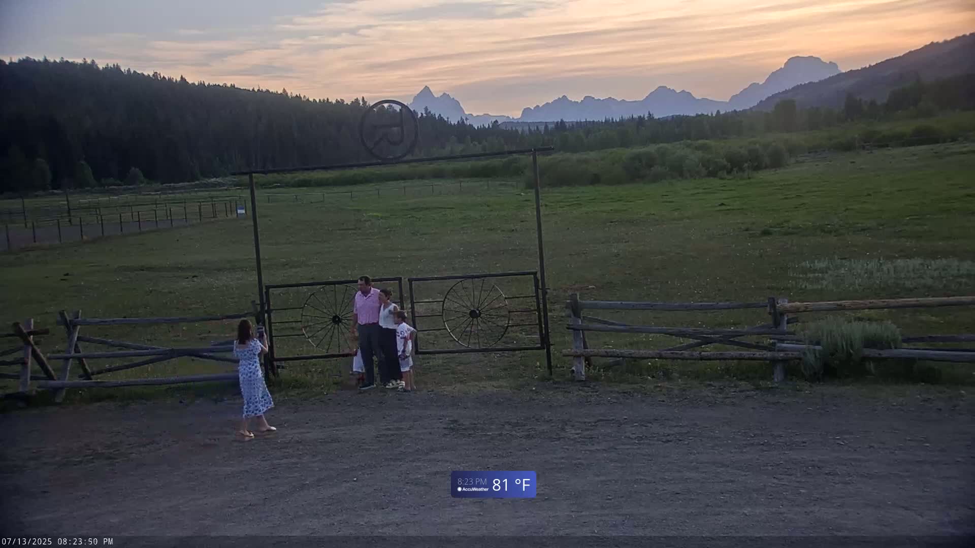 Turpin Meadow Ranch & Campground Live Cam - Moran, Teton, Wyoming, USA