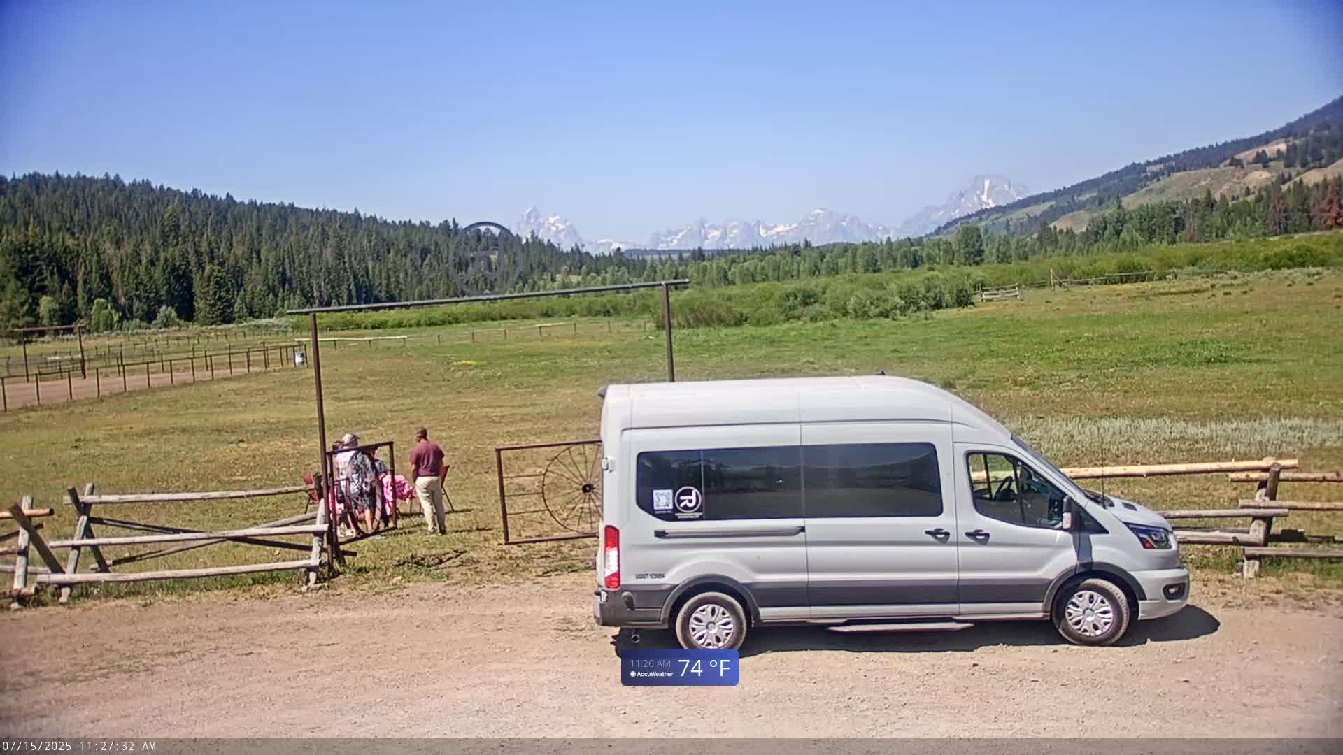 Turpin Meadow Ranch & Campground Live Cam - Moran, Teton, Wyoming, USA