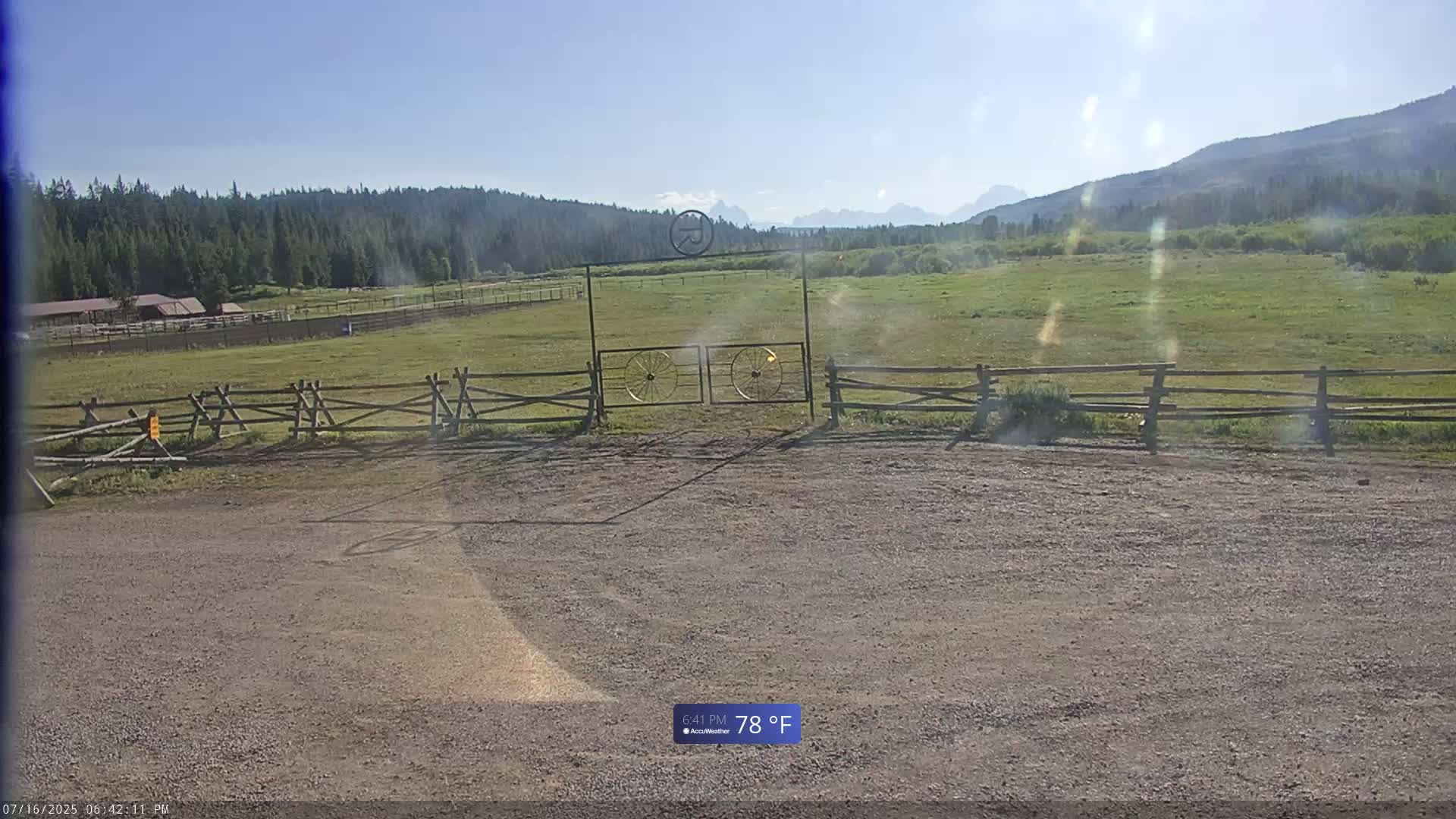 Turpin Meadow Ranch & Campground Live Cam - Moran, Teton, Wyoming, USA