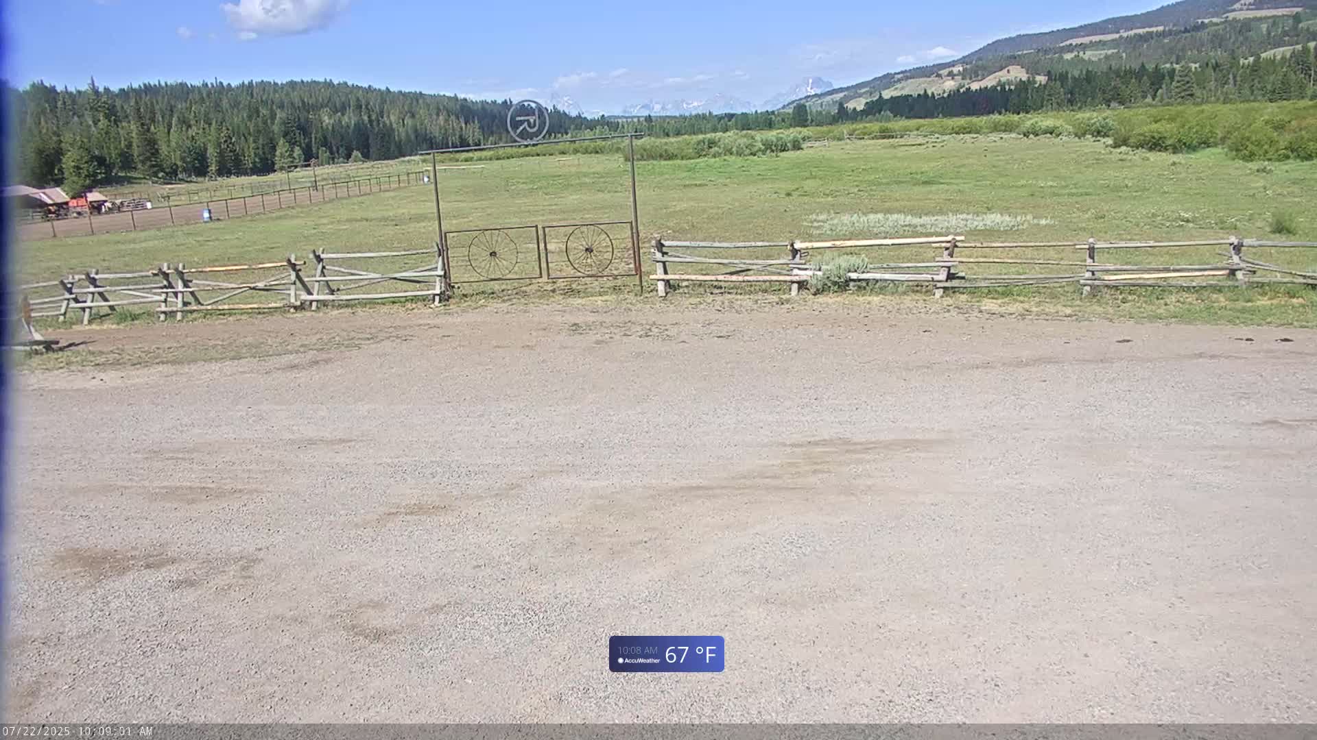 Turpin Meadow Ranch & Campground Live Cam - Moran, Teton, Wyoming, USA