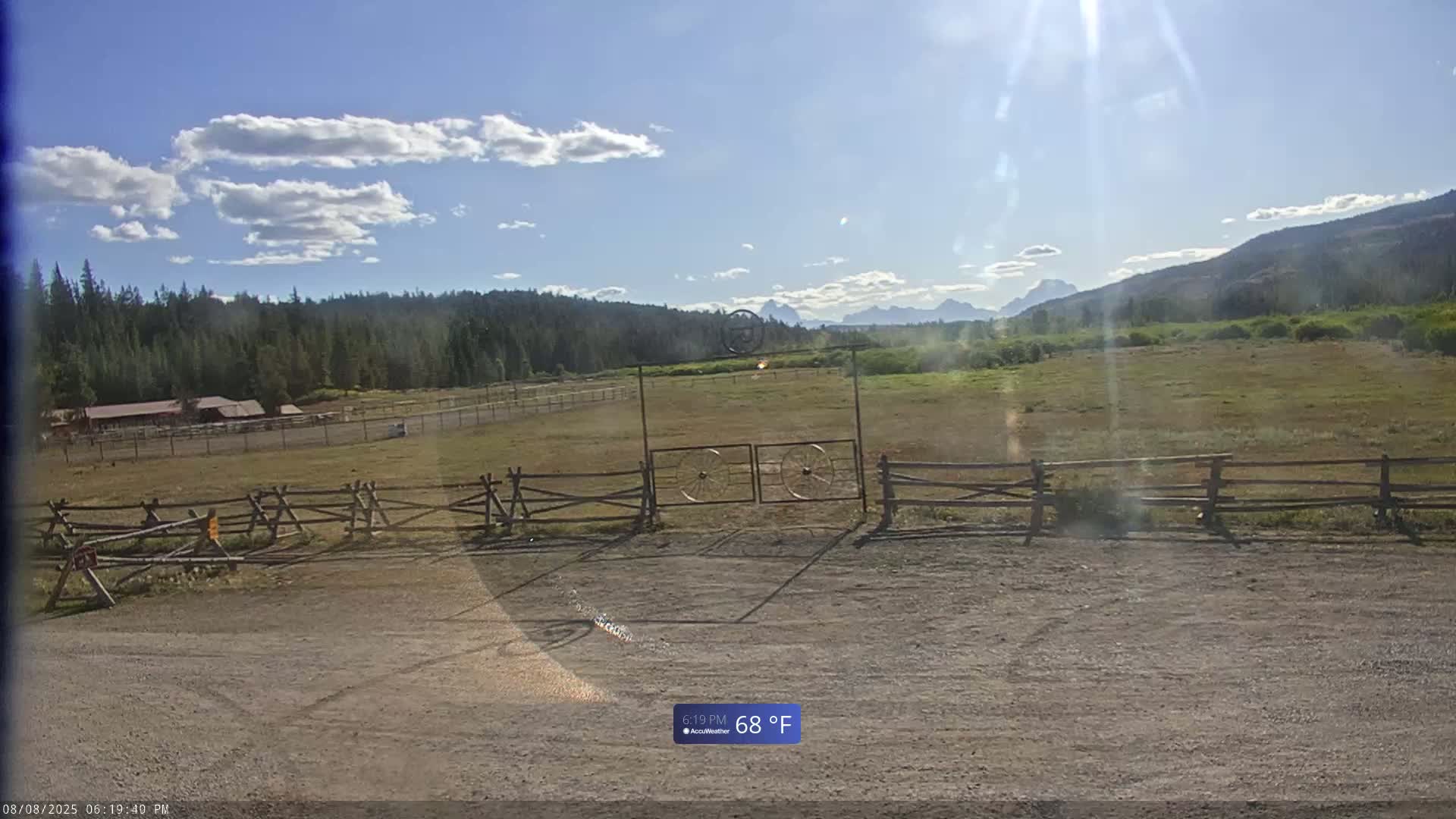 Turpin Meadow Ranch & Campground Live Cam - Moran, Teton, Wyoming, USA