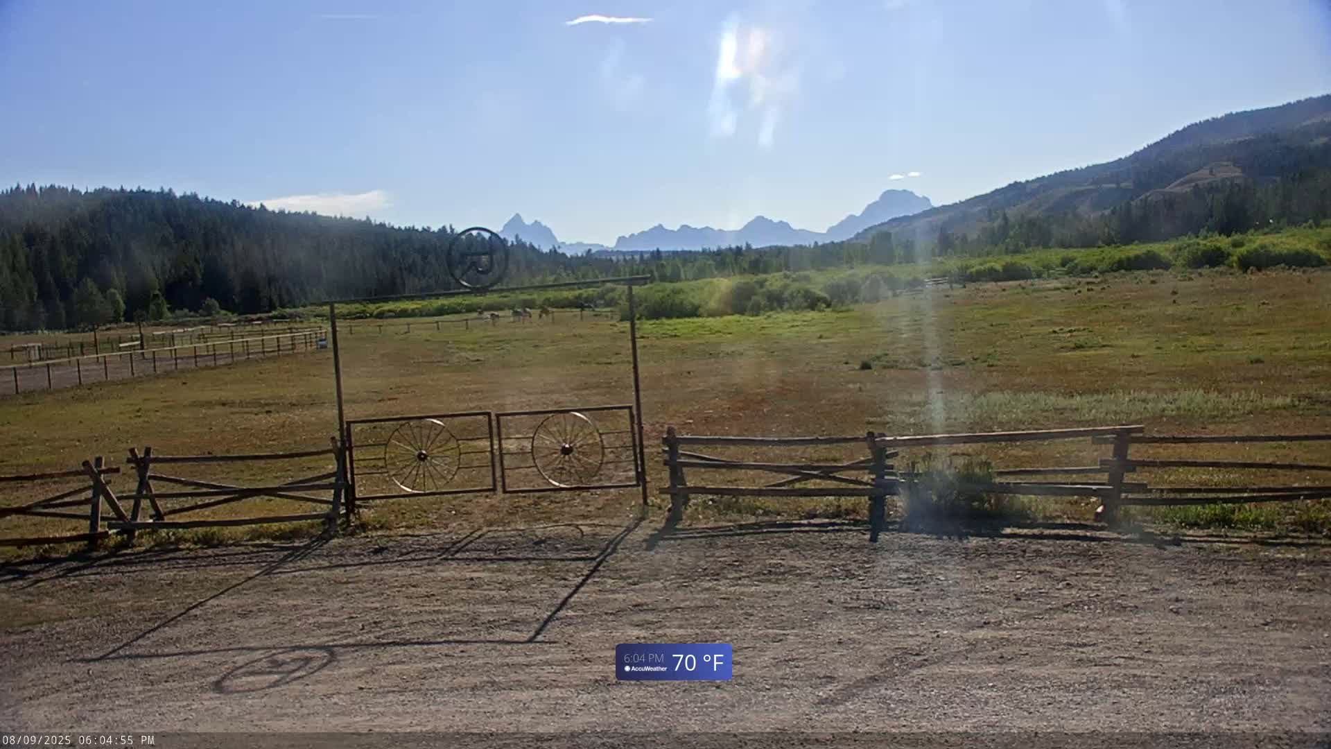 Turpin Meadow Ranch & Campground Live Cam - Moran, Teton, Wyoming, USA