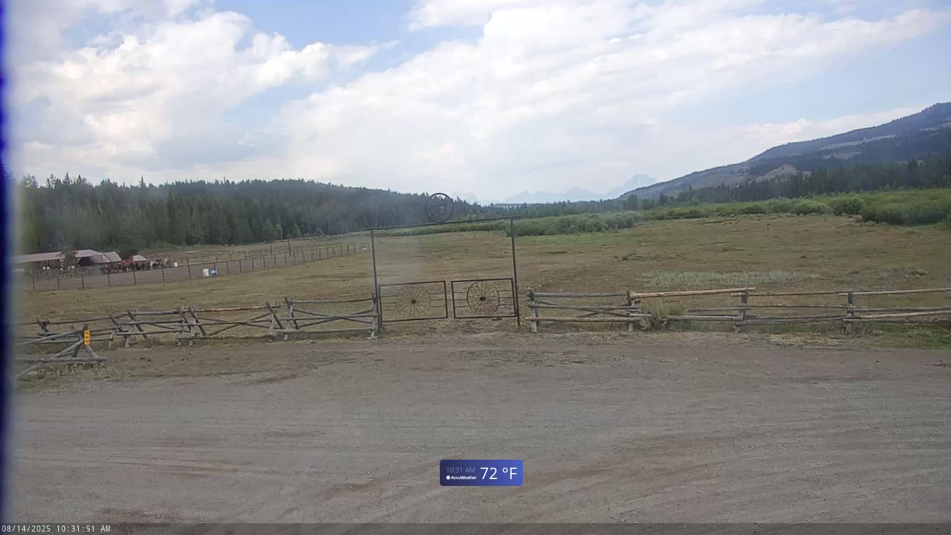 Turpin Meadow Ranch & Campground Live Cam - Moran, Teton, Wyoming, USA