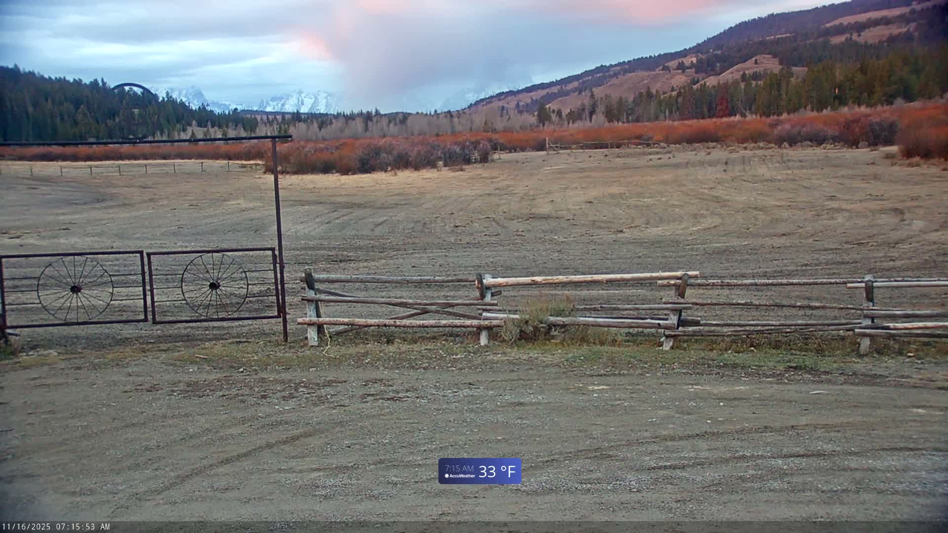 Turpin Meadow Ranch & Campground Live Cam - Moran, Teton, Wyoming, USA