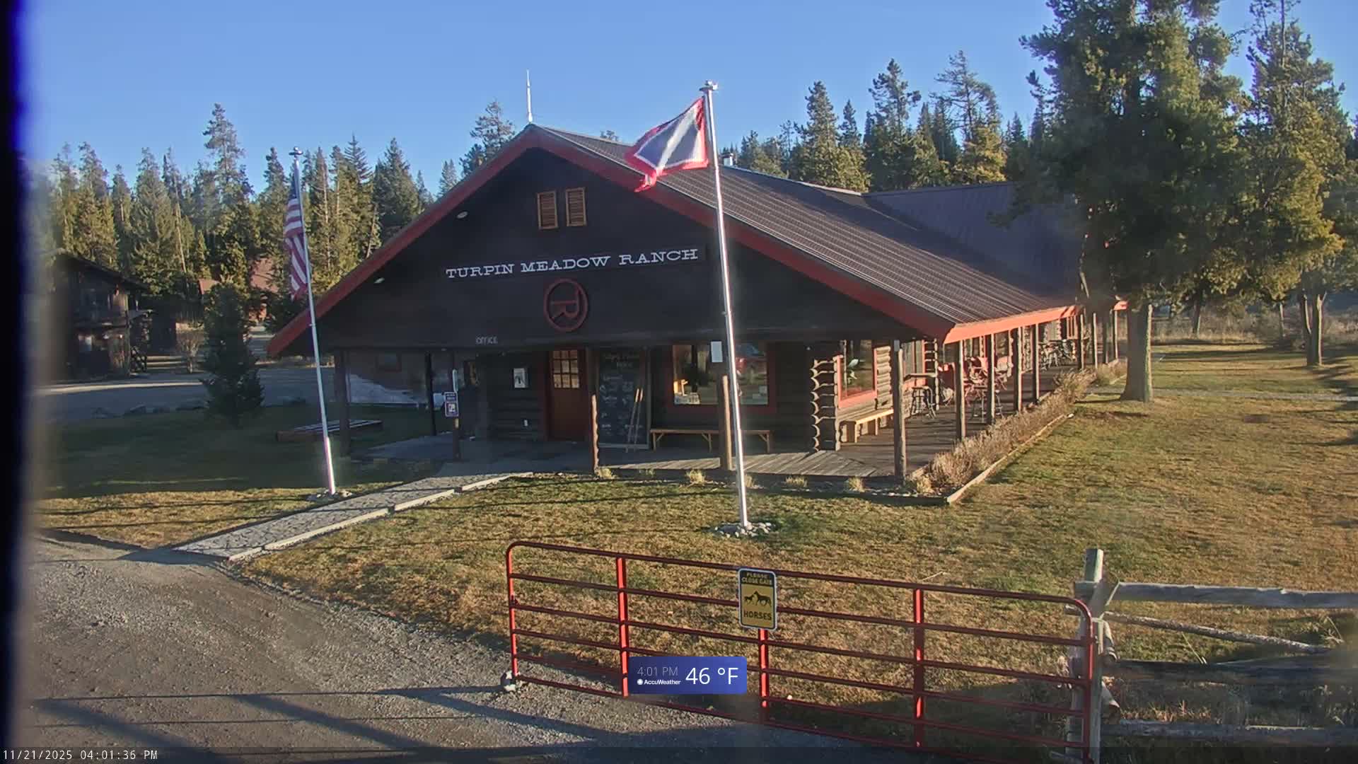 Turpin Meadow Ranch & Campground Live Cam - Moran, Teton, Wyoming, USA