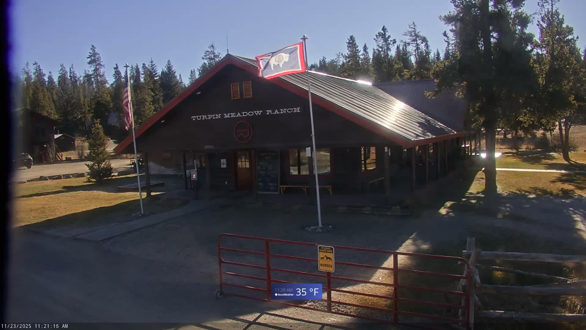 Turpin Meadow Ranch & Campground Live Cam - Moran, Teton, Wyoming, USA