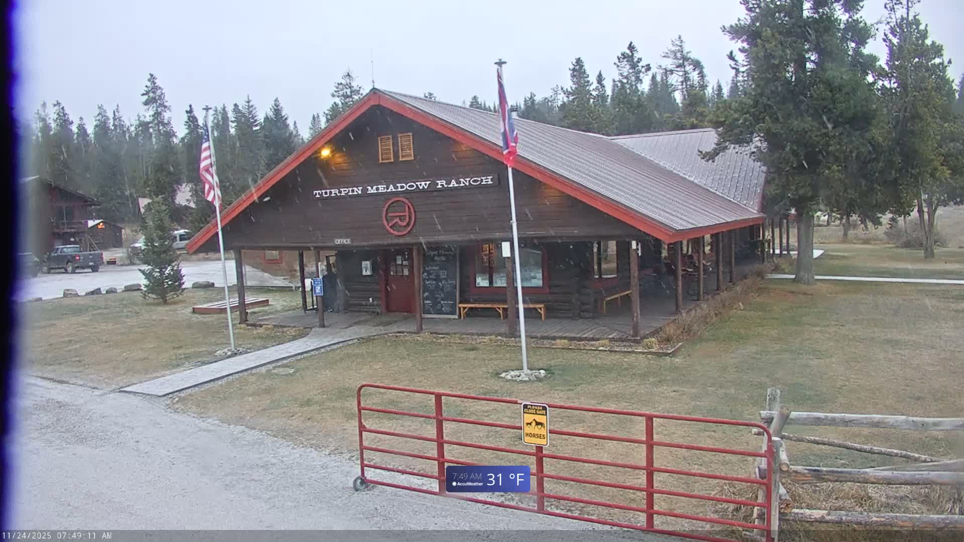 Turpin Meadow Ranch & Campground Live Cam - Moran, Teton, Wyoming, USA
