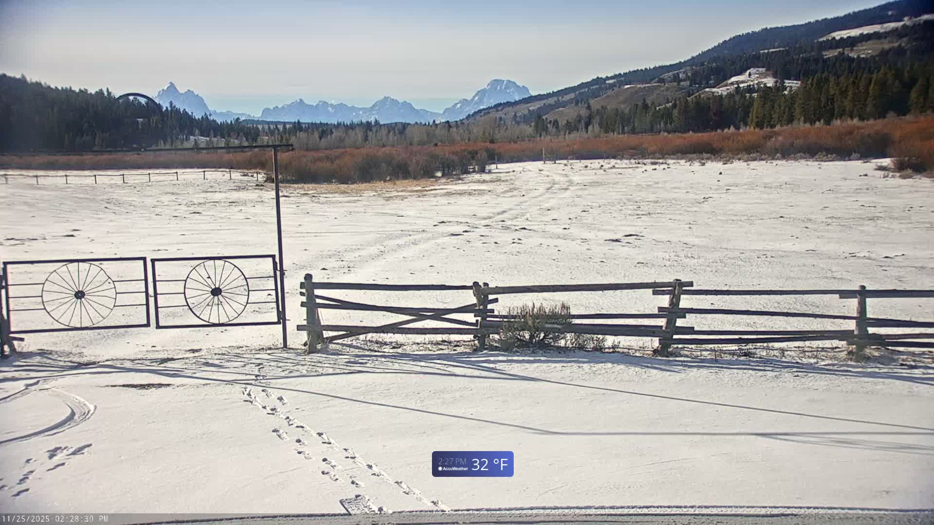 Turpin Meadow Ranch & Campground Live Cam - Moran, Teton, Wyoming, USA