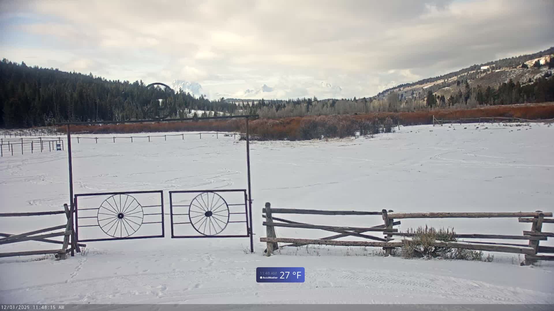 Turpin Meadow Ranch & Campground Live Cam - Moran, Teton, Wyoming, USA