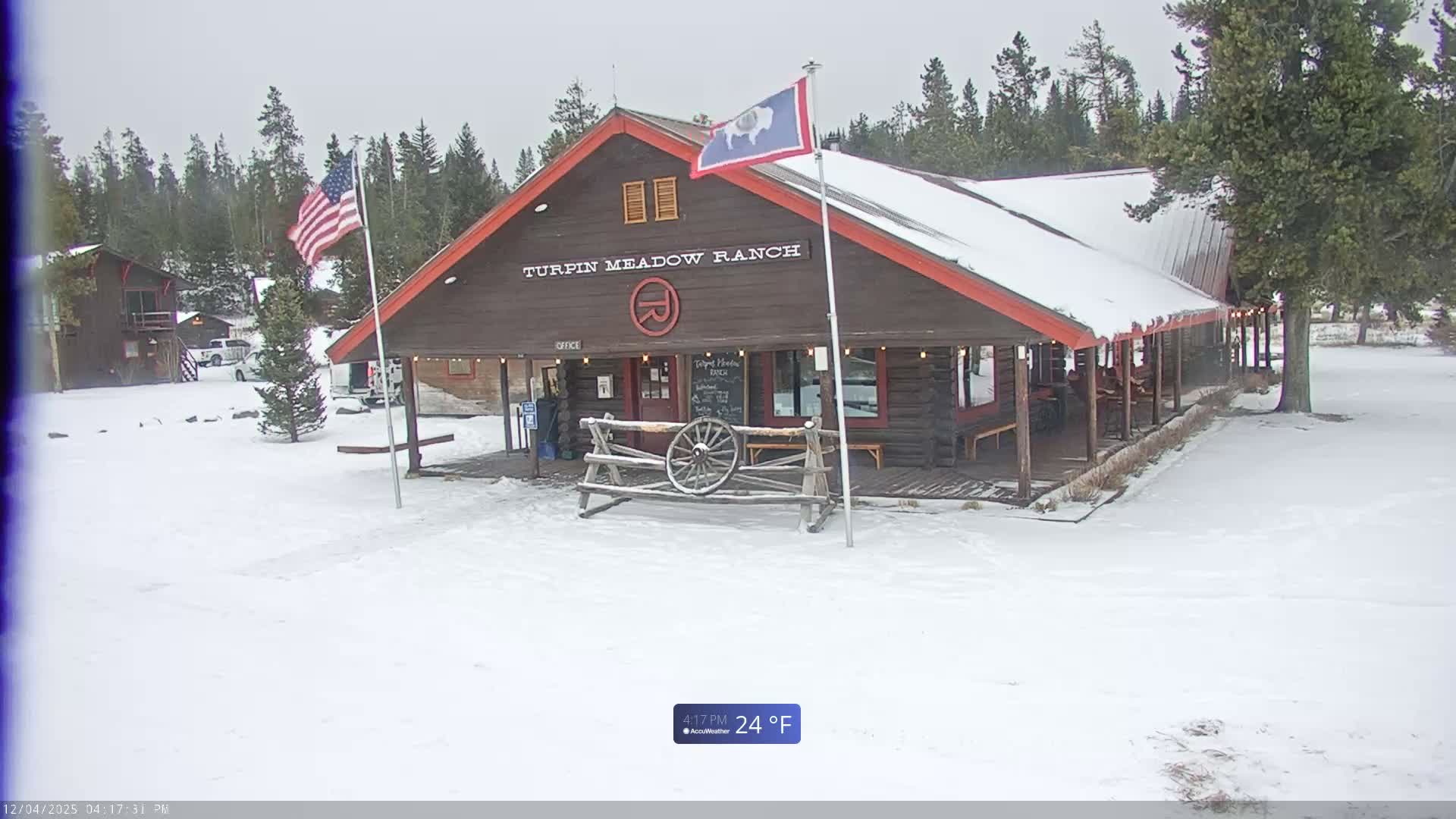 Turpin Meadow Ranch & Campground Live Cam - Moran, Teton, Wyoming, USA