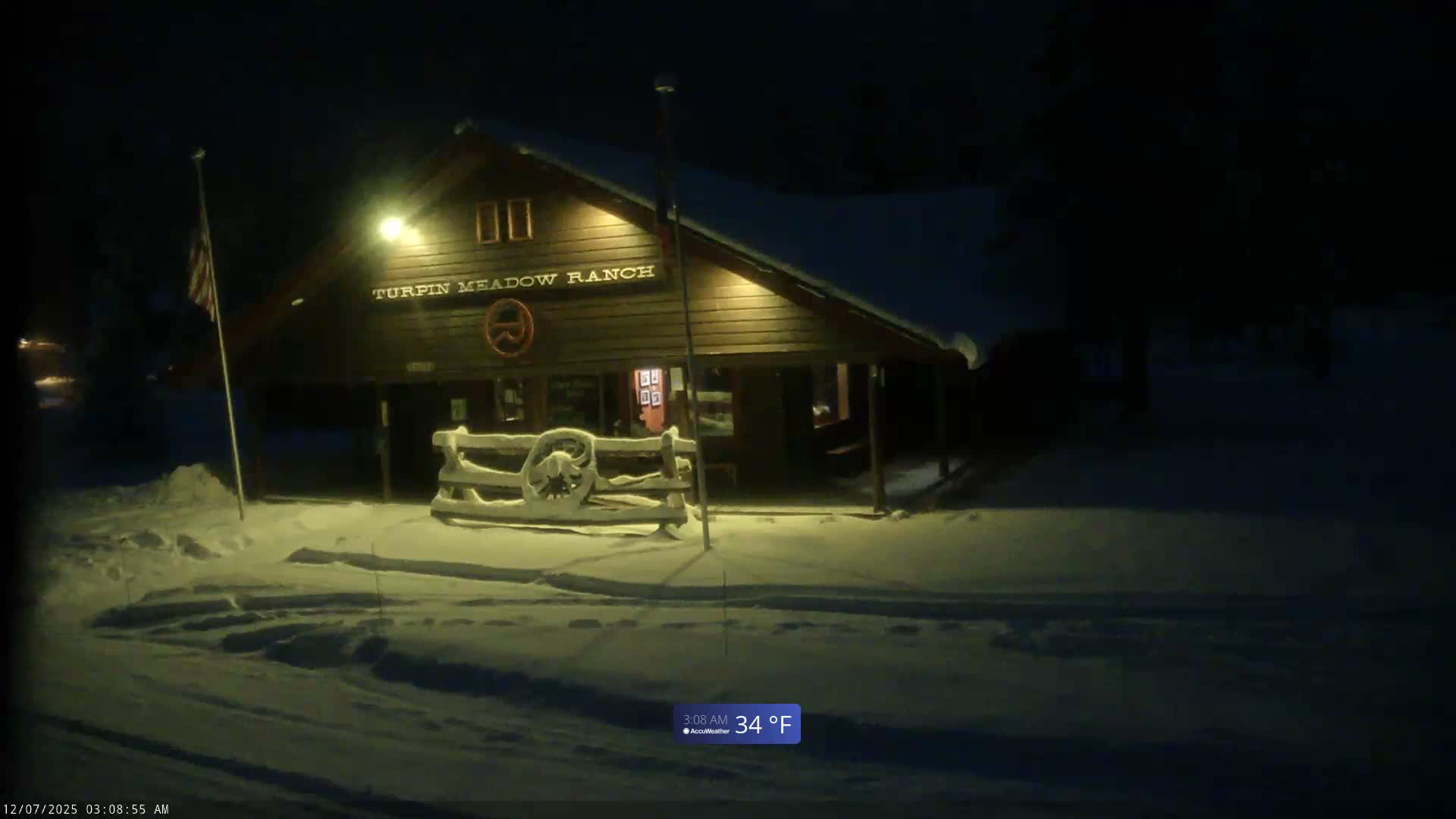 Turpin Meadow Ranch & Campground Live Cam - Moran, Teton, Wyoming, USA