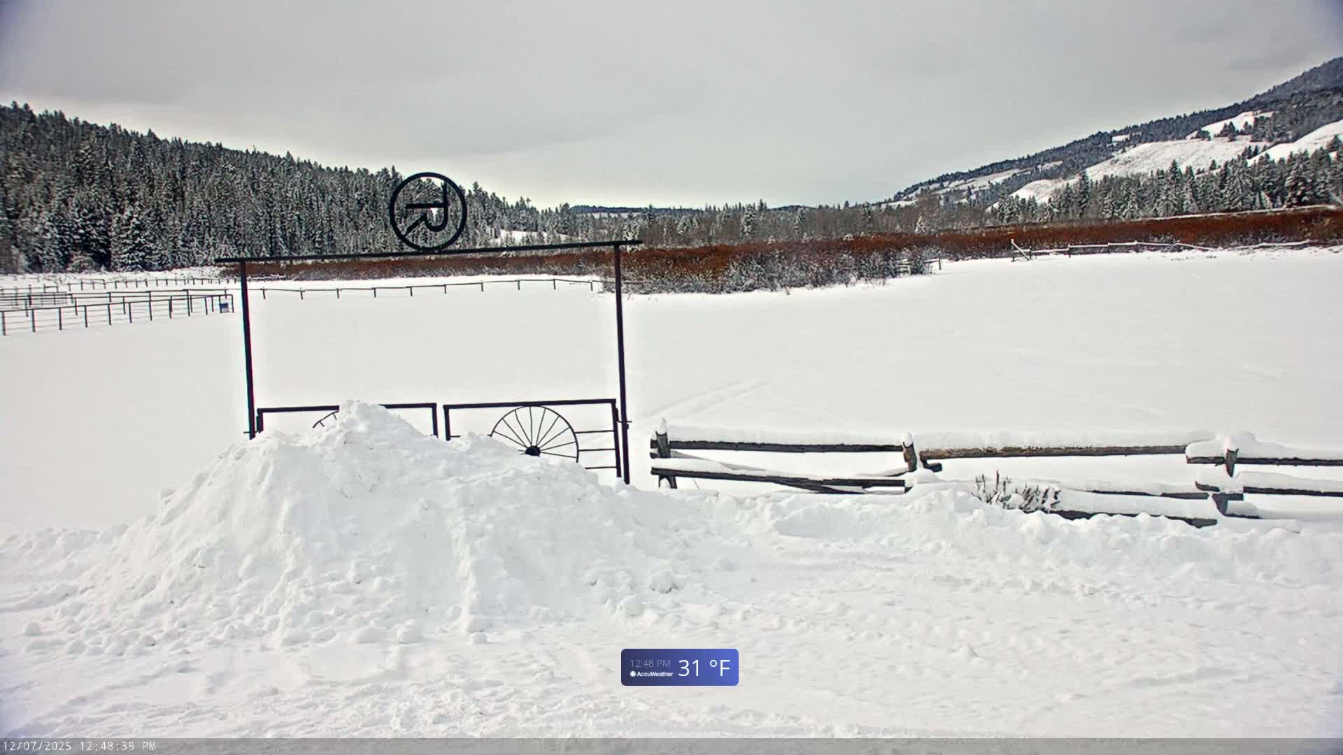 Turpin Meadow Ranch & Campground Live Cam - Moran, Teton, Wyoming, USA