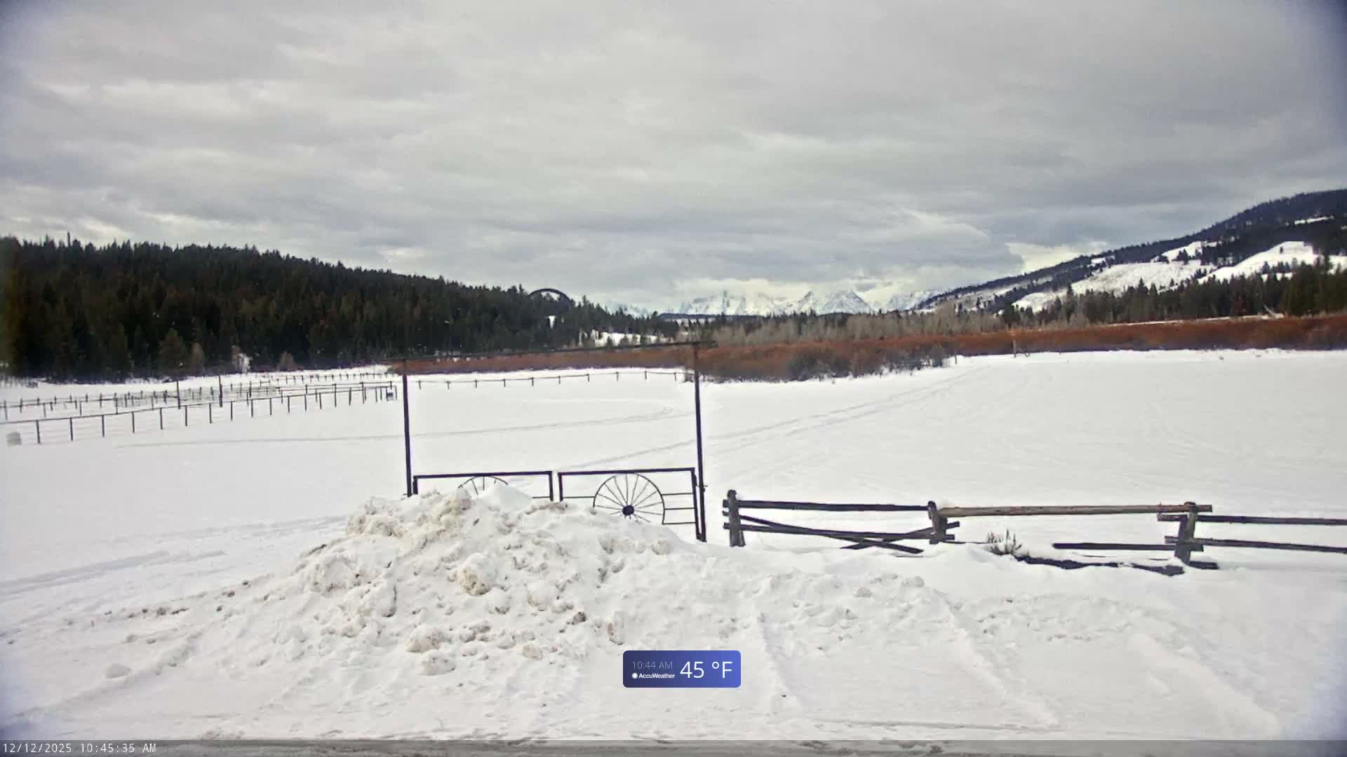 Turpin Meadow Ranch & Campground Live Cam - Moran, Teton, Wyoming, USA