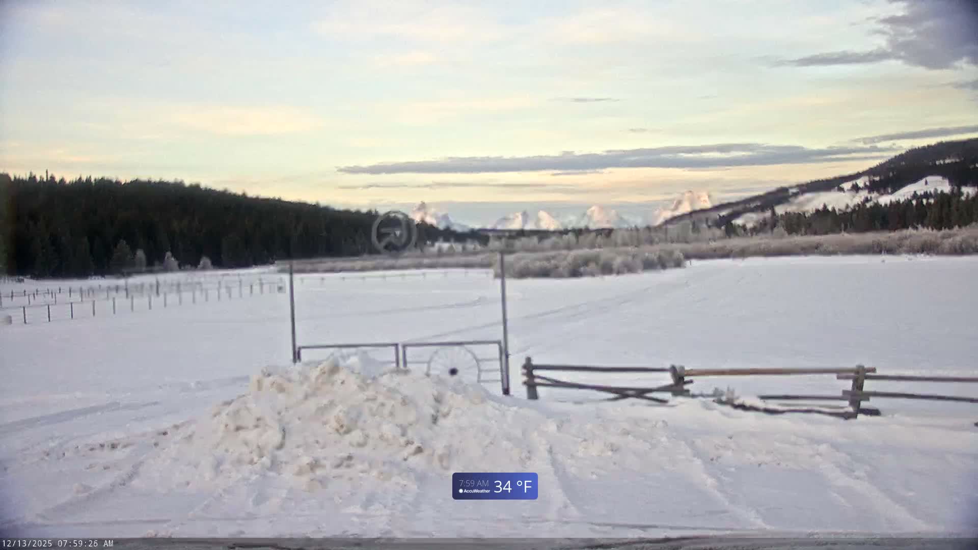 Turpin Meadow Ranch & Campground Live Cam - Moran, Teton, Wyoming, USA