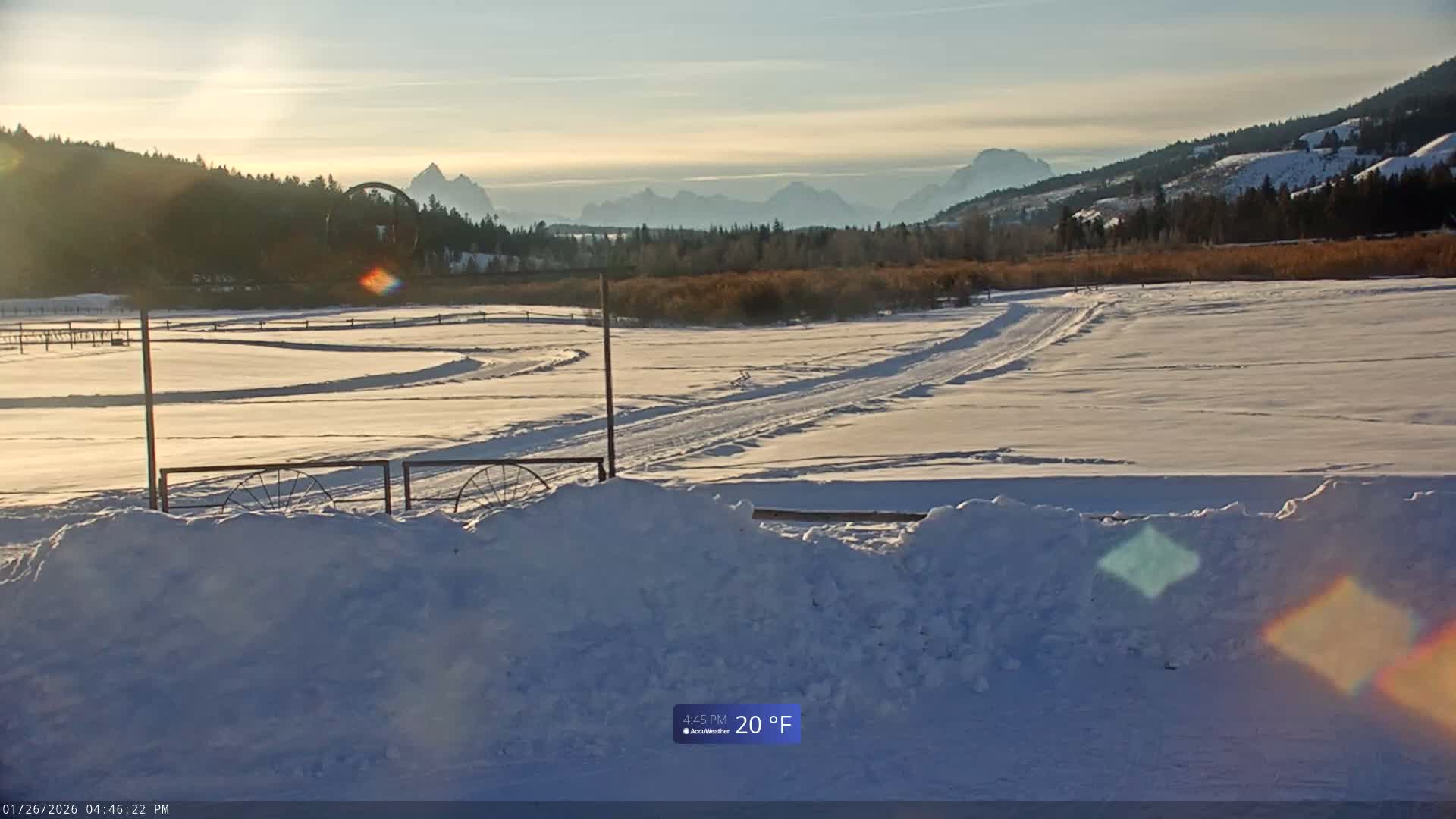 Turpin Meadow Ranch & Campground Live Cam - Moran, Teton, Wyoming, USA