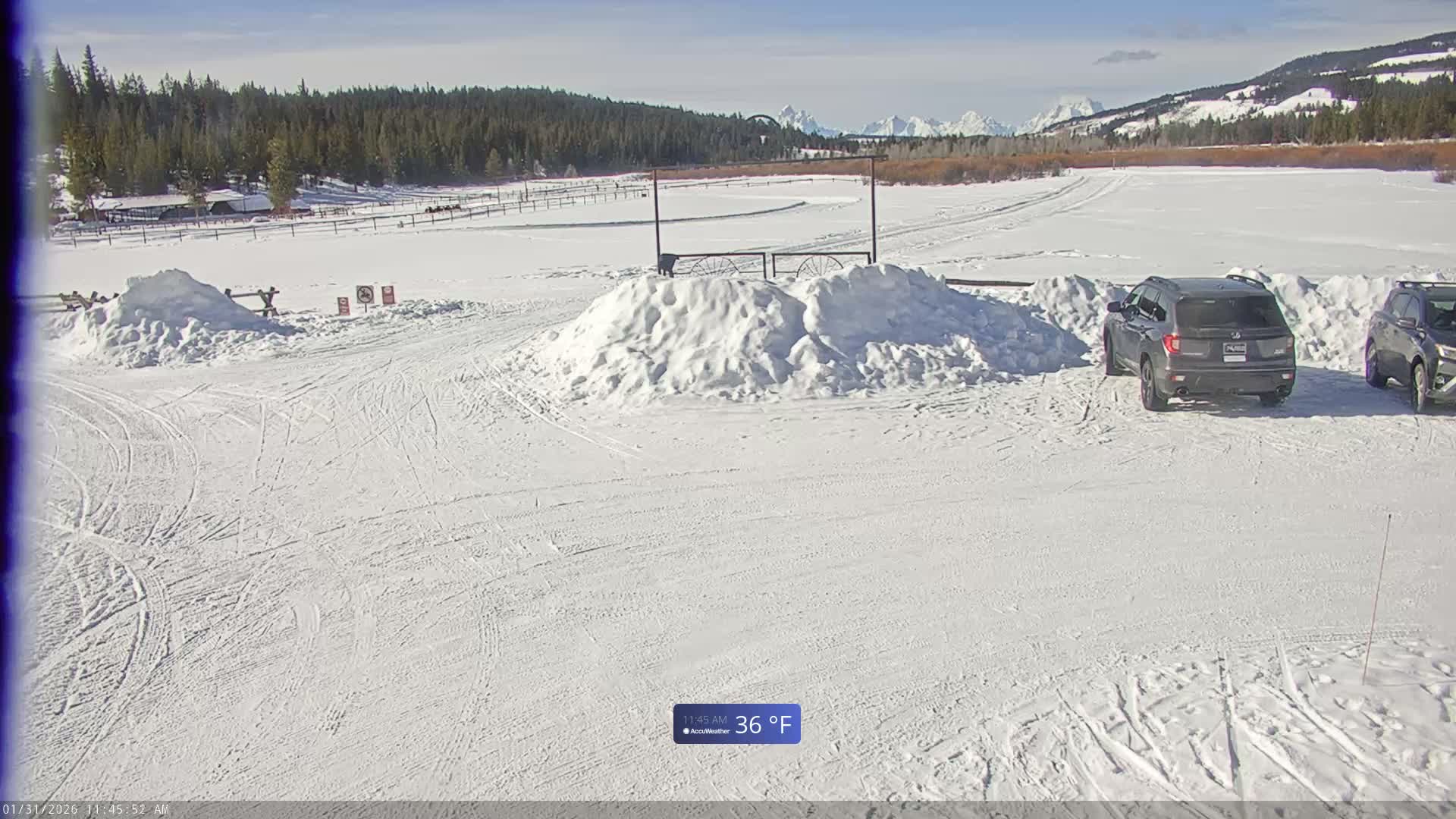 Turpin Meadow Ranch & Campground Live Cam - Moran, Teton, Wyoming, USA