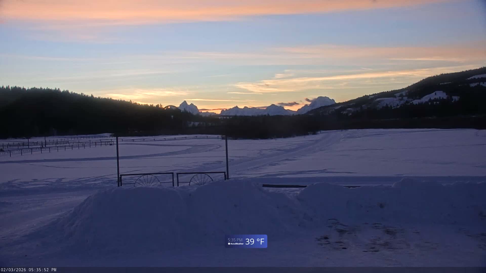 Turpin Meadow Ranch & Campground Live Cam - Moran, Teton, Wyoming, USA