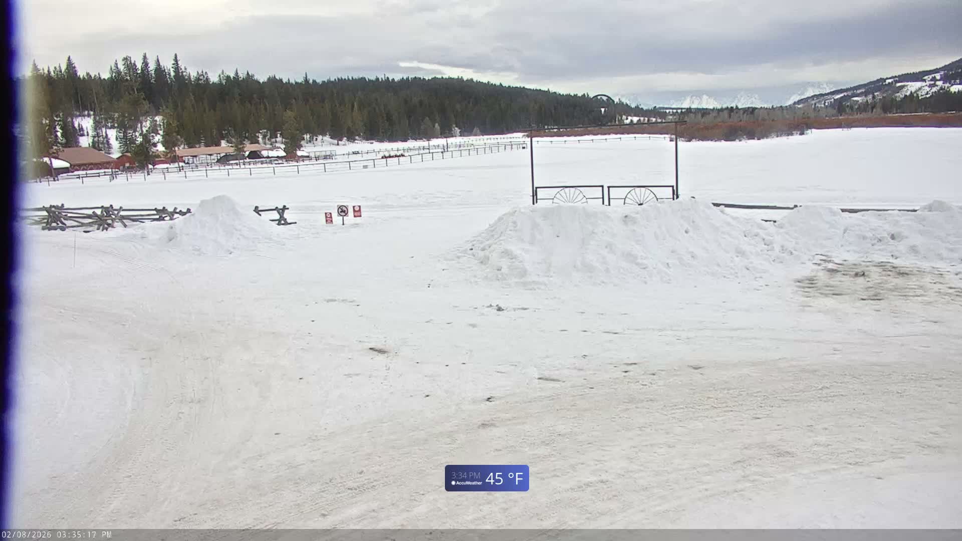 Turpin Meadow Ranch & Campground Live Cam - Moran, Teton, Wyoming, USA