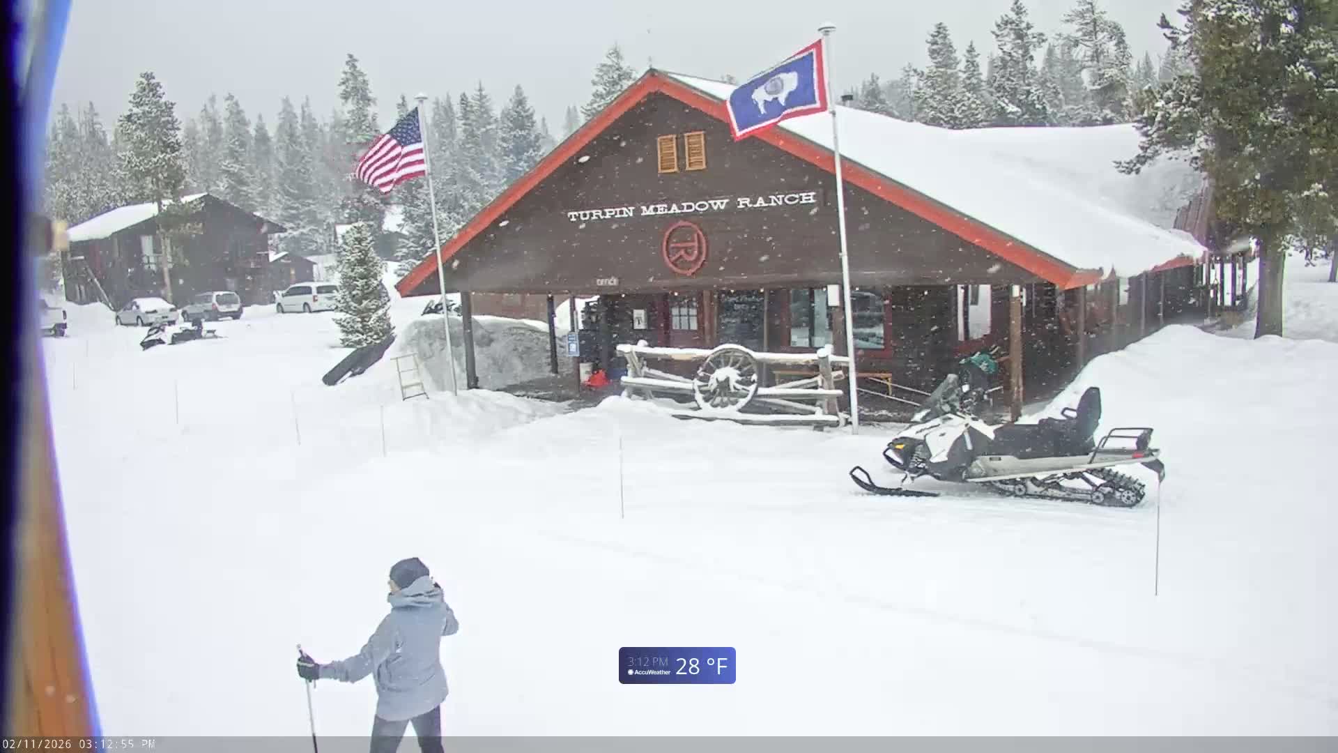 Turpin Meadow Ranch & Campground Live Cam - Moran, Teton, Wyoming, USA