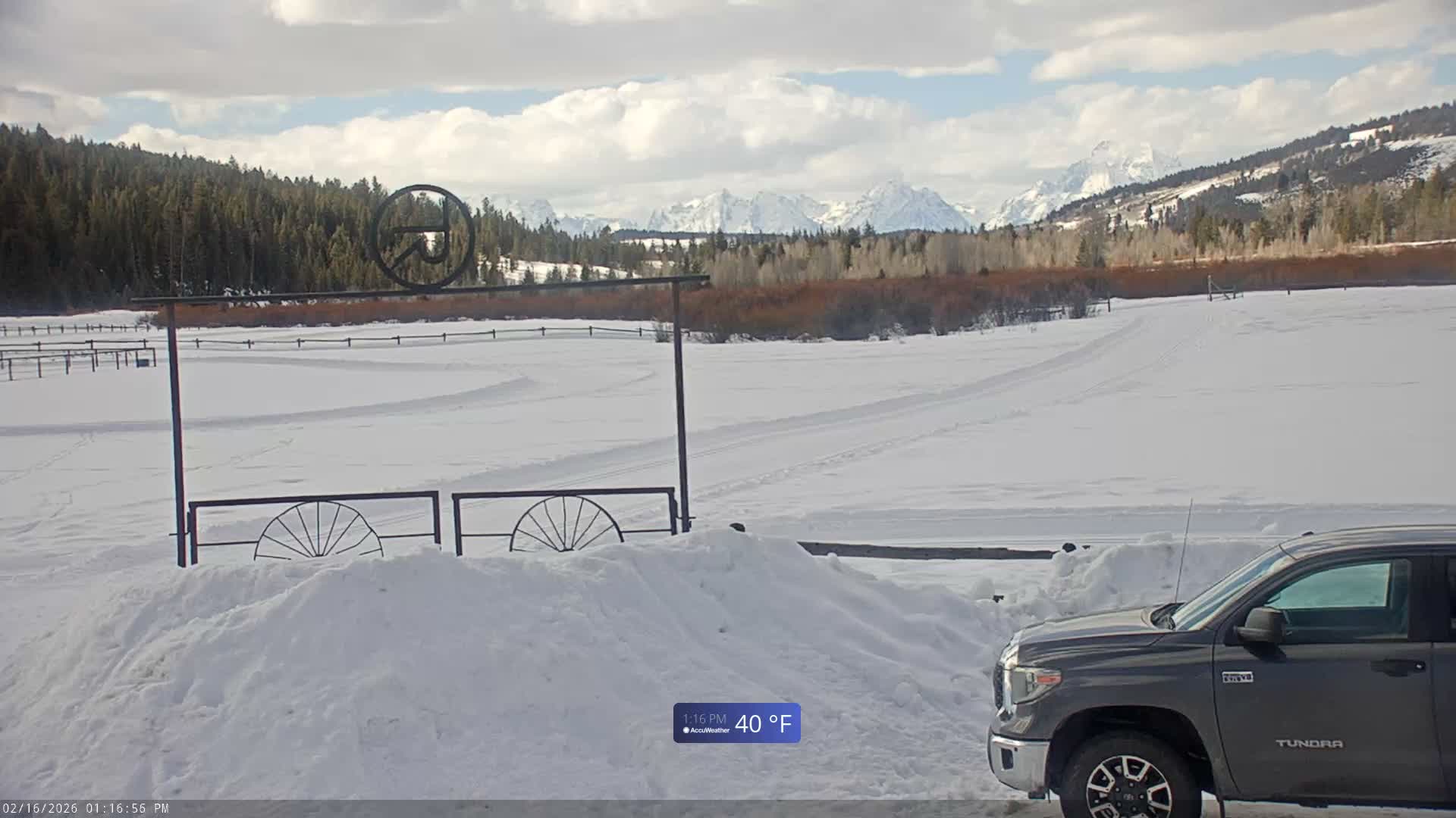 Turpin Meadow Ranch & Campground Live Cam - Moran, Teton, Wyoming, USA