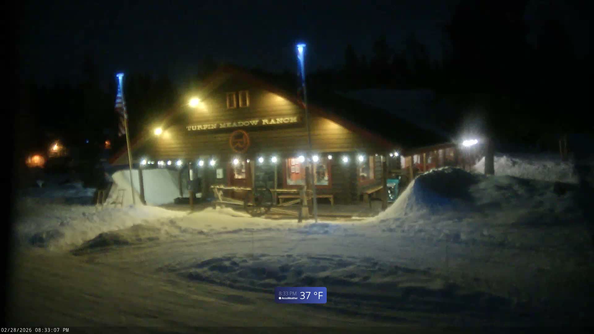 Turpin Meadow Ranch & Campground Live Cam - Moran, Teton, Wyoming, USA