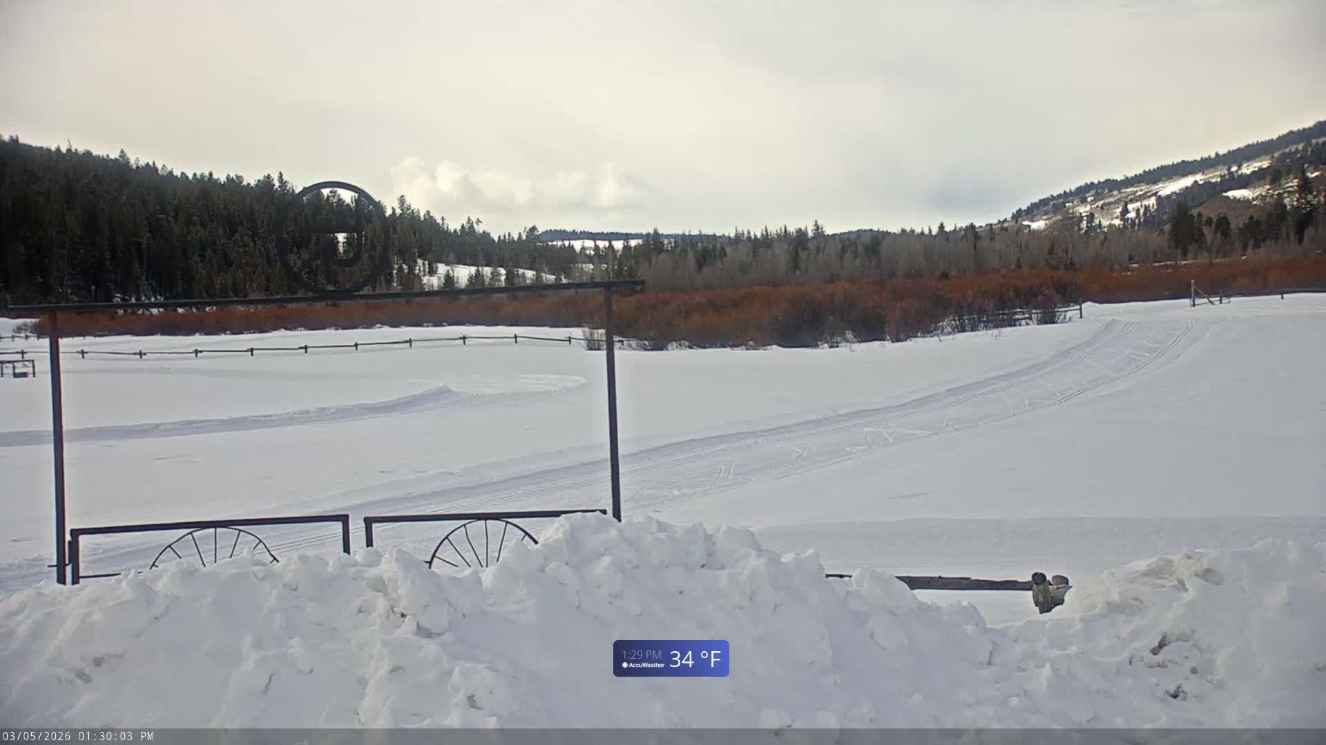 Turpin Meadow Ranch & Campground Live Cam - Moran, Teton, Wyoming, USA
