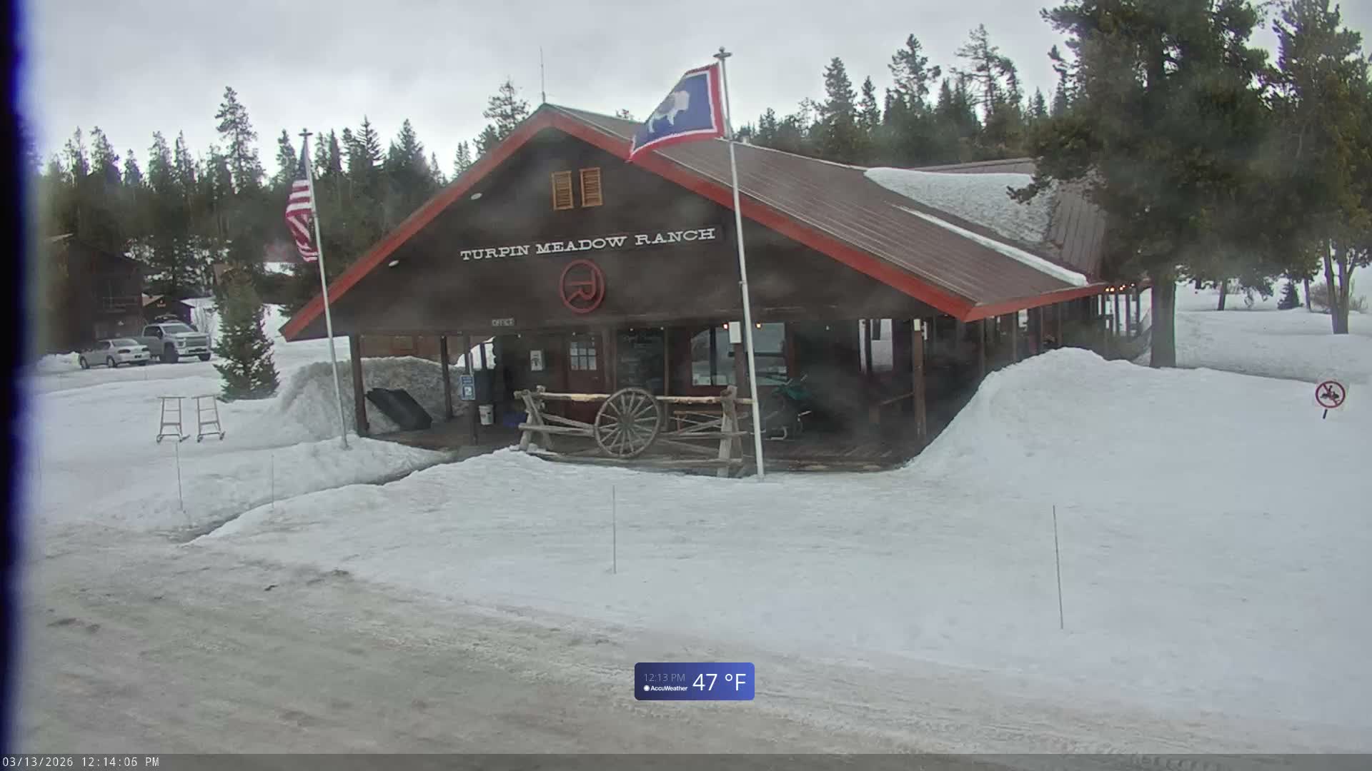 Turpin Meadow Ranch & Campground Live Cam - Moran, Teton, Wyoming, USA