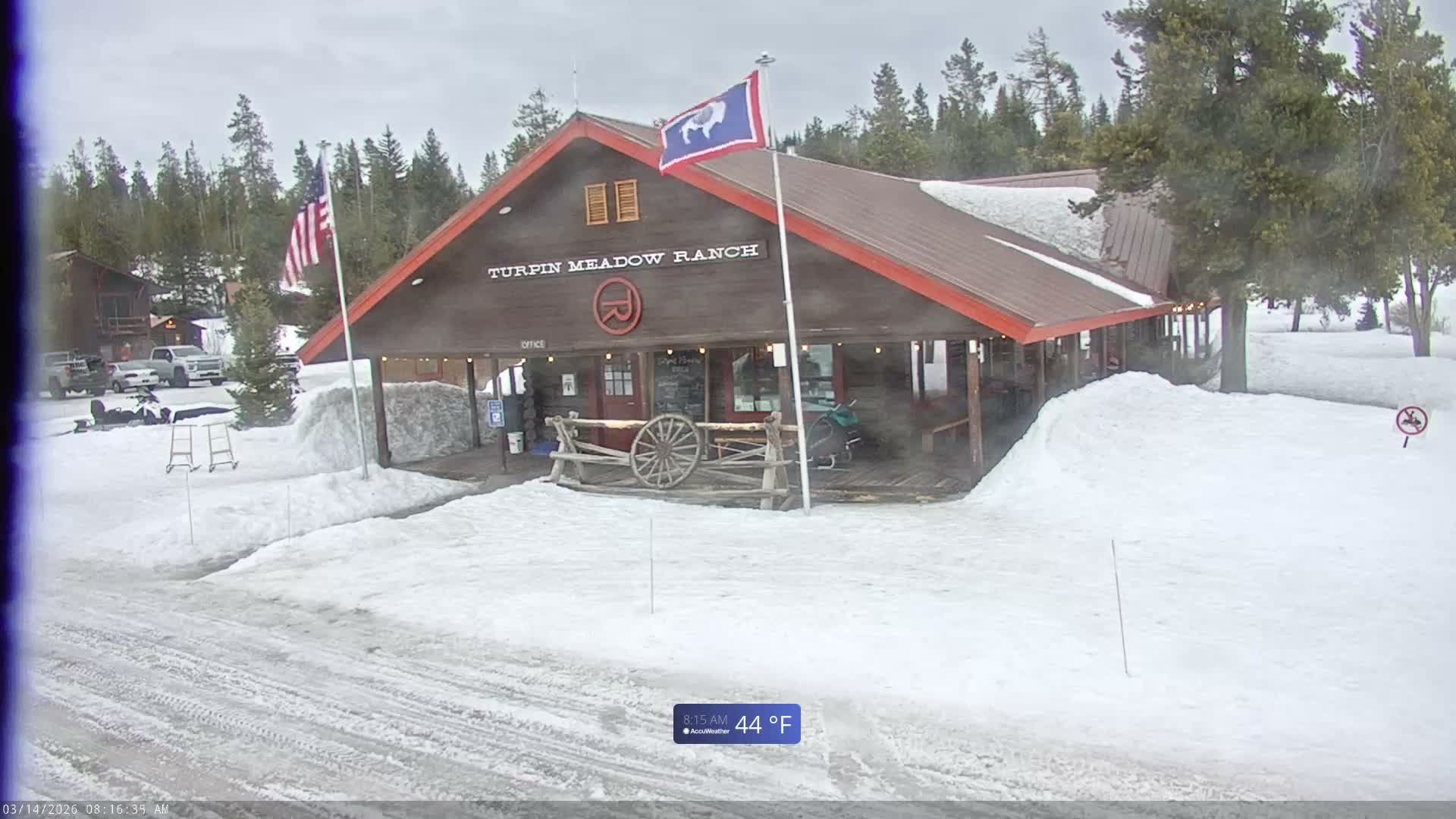 Turpin Meadow Ranch & Campground Live Cam - Moran, Teton, Wyoming, USA