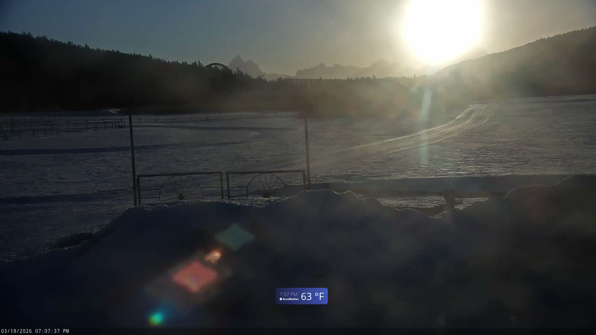 Turpin Meadow Ranch & Campground Live Cam - Moran, Teton, Wyoming, USA