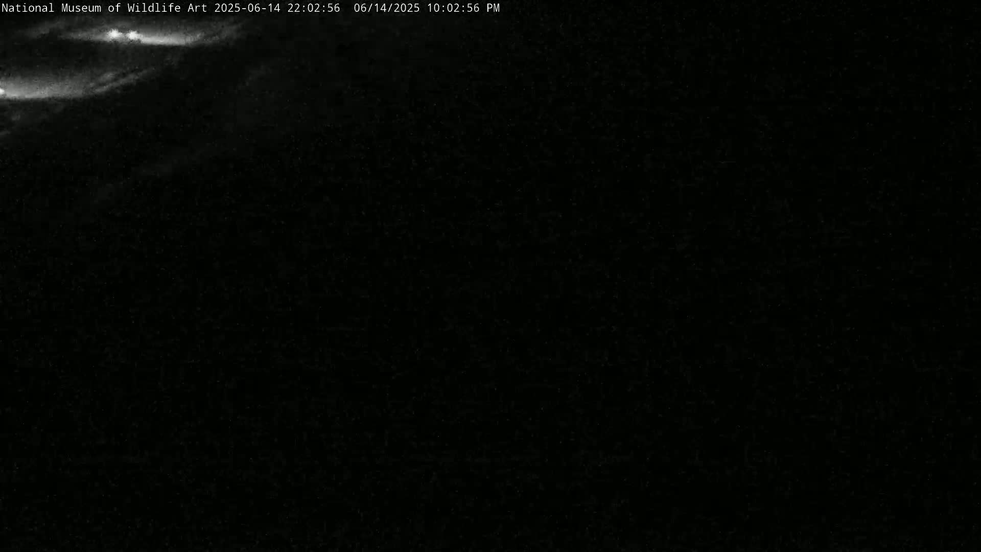 Jackson Hole, Elk Refuge from National Museum of Wildlife Art Live Cam -  Jackson, Teton, Wyoming, USA