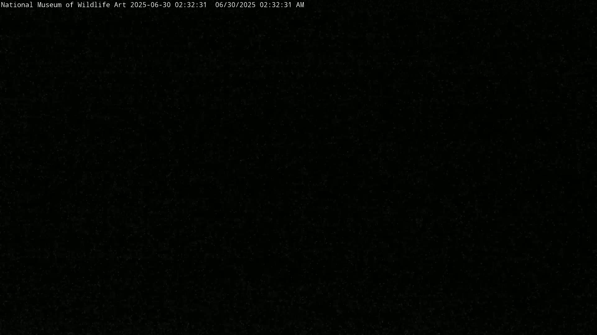 Jackson Hole, Elk Refuge from National Museum of Wildlife Art Live Cam -  Jackson, Teton, Wyoming, USA