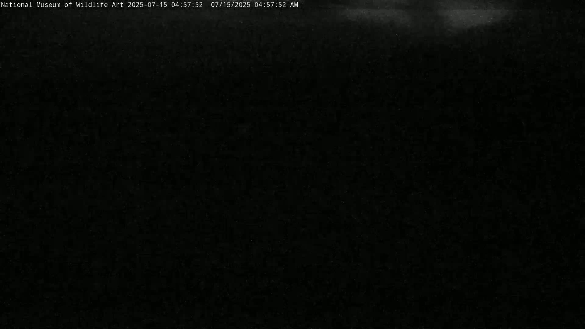 Jackson Hole, Elk Refuge from National Museum of Wildlife Art Live Cam -  Jackson, Teton, Wyoming, USA
