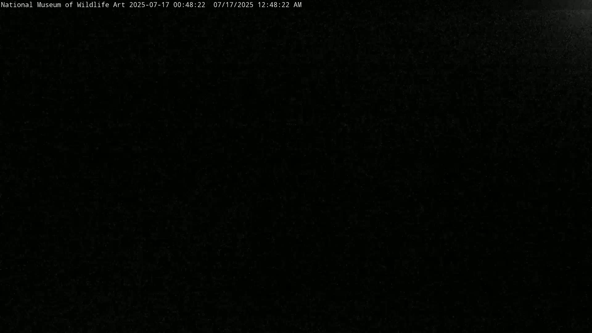 Jackson Hole, Elk Refuge from National Museum of Wildlife Art Live Cam -  Jackson, Teton, Wyoming, USA