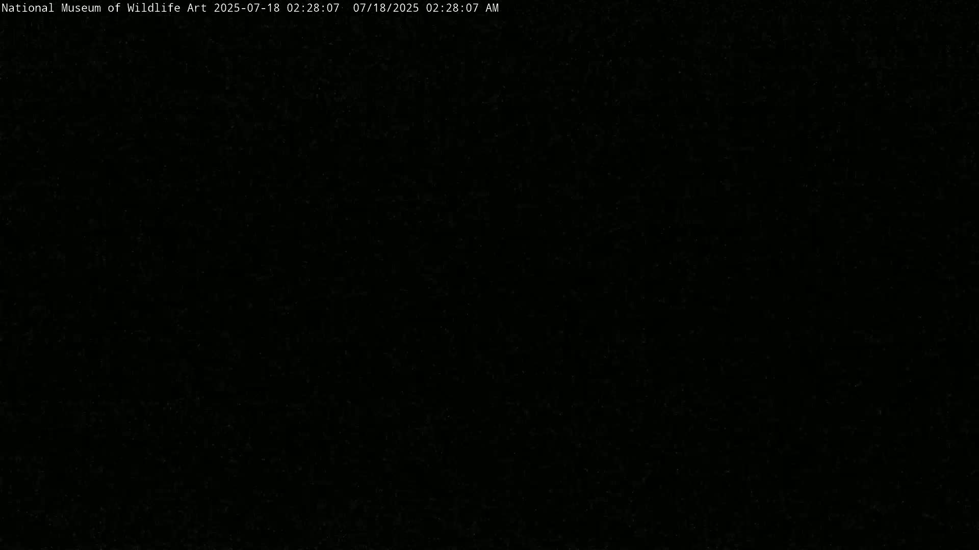 Jackson Hole, Elk Refuge from National Museum of Wildlife Art Live Cam -  Jackson, Teton, Wyoming, USA