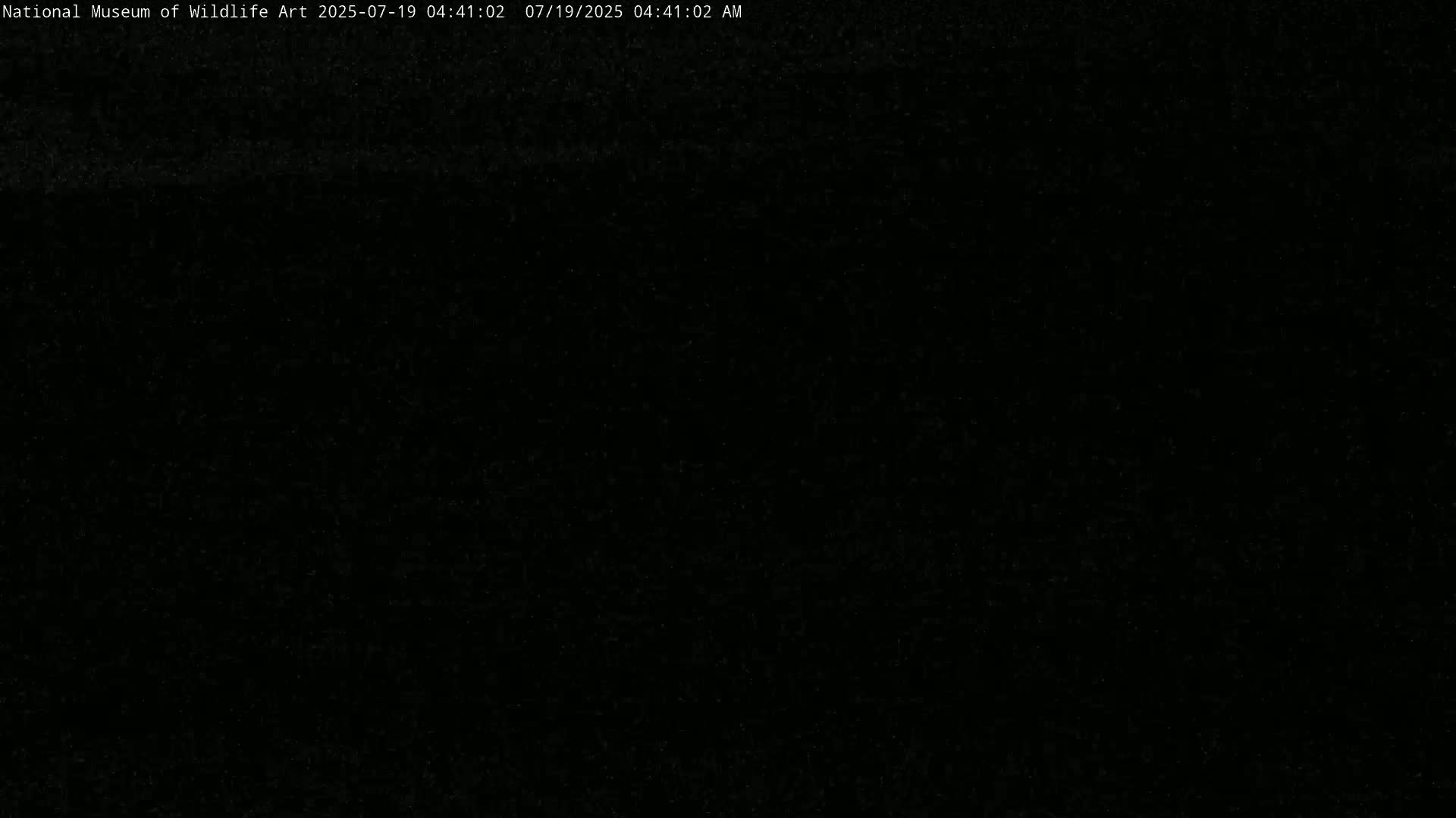 Jackson Hole, Elk Refuge from National Museum of Wildlife Art Live Cam -  Jackson, Teton, Wyoming, USA