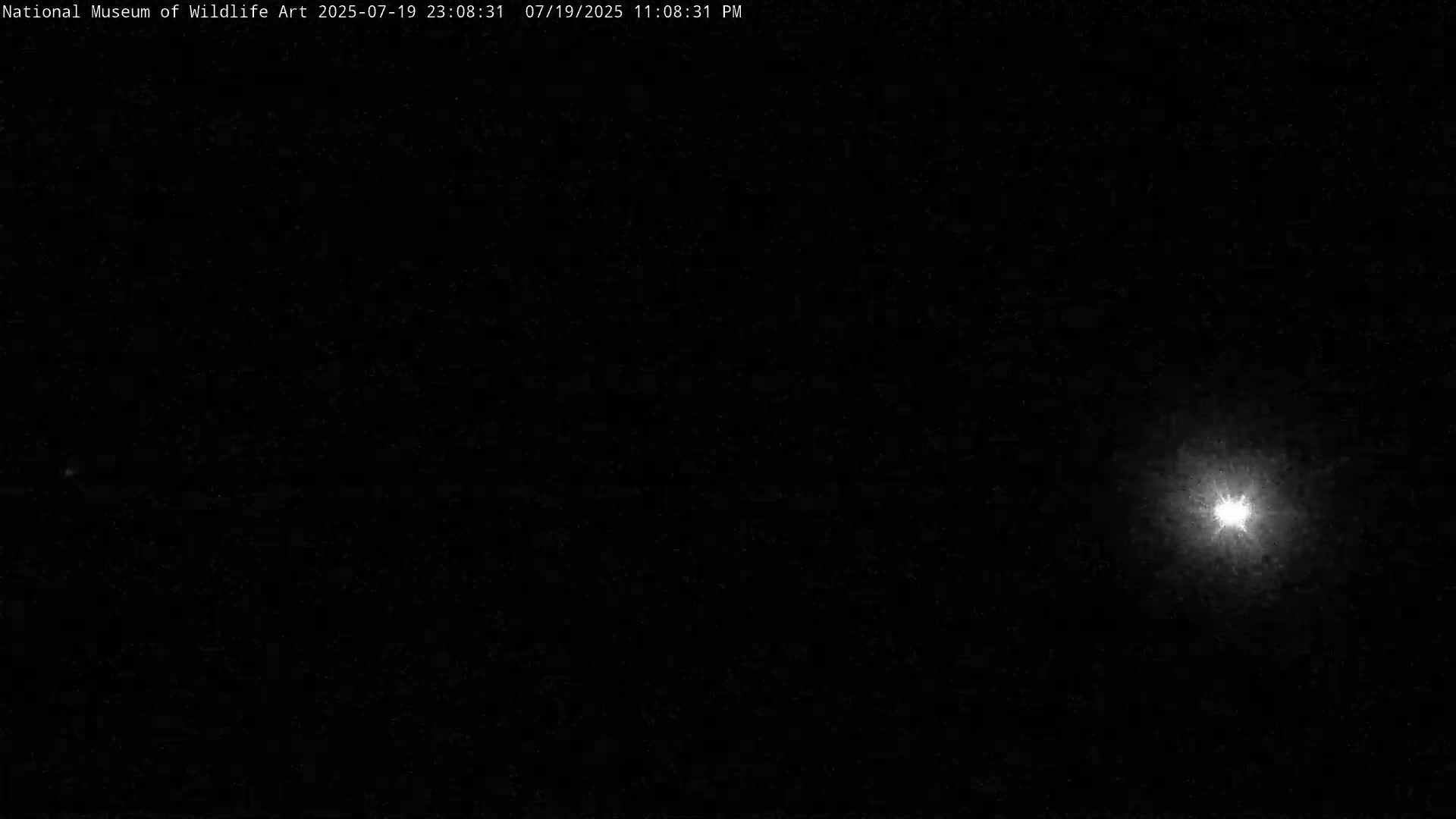 Jackson Hole, Elk Refuge from National Museum of Wildlife Art Live Cam -  Jackson, Teton, Wyoming, USA