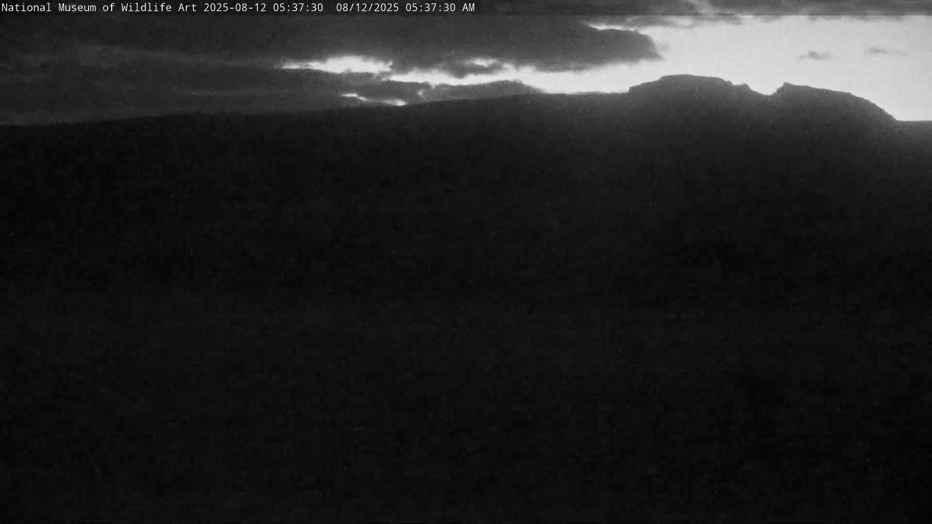 Jackson Hole, Elk Refuge from National Museum of Wildlife Art Live Cam -  Jackson, Teton, Wyoming, USA