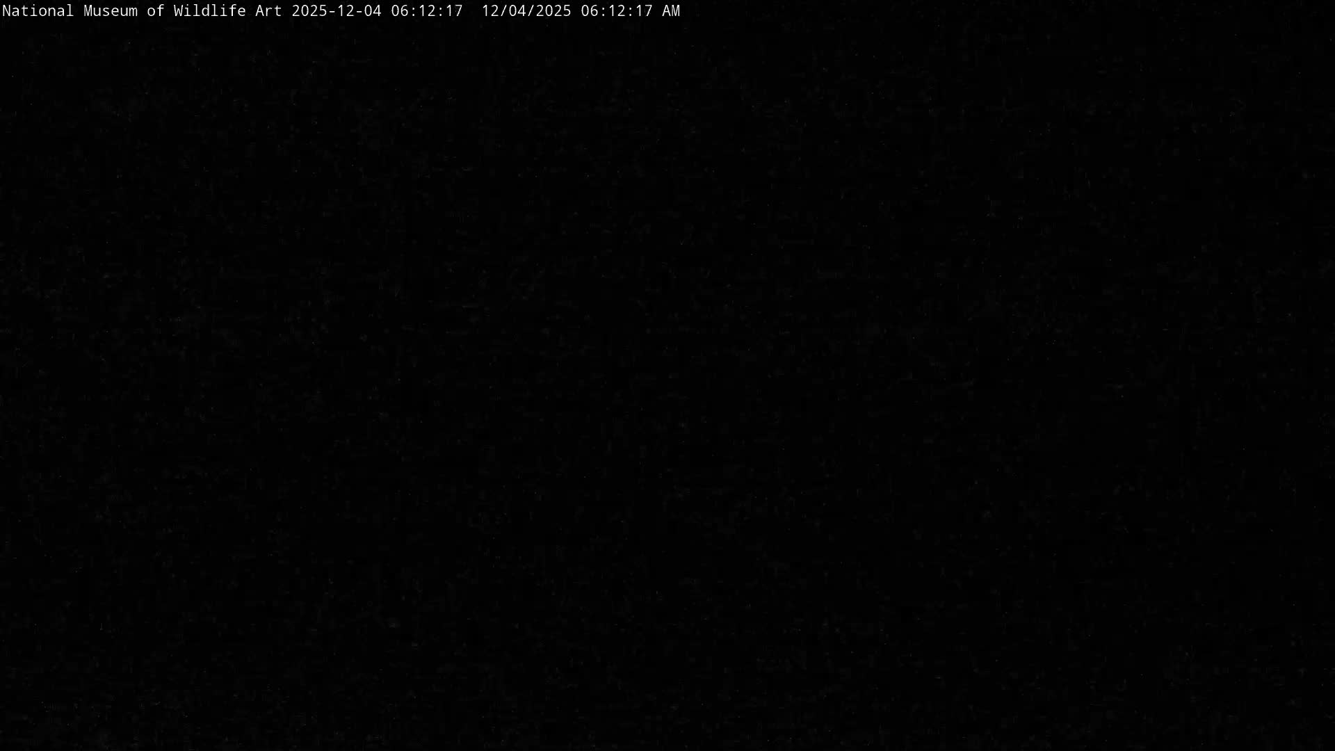 Jackson Hole, Elk Refuge from National Museum of Wildlife Art Live Cam -  Jackson, Teton, Wyoming, USA