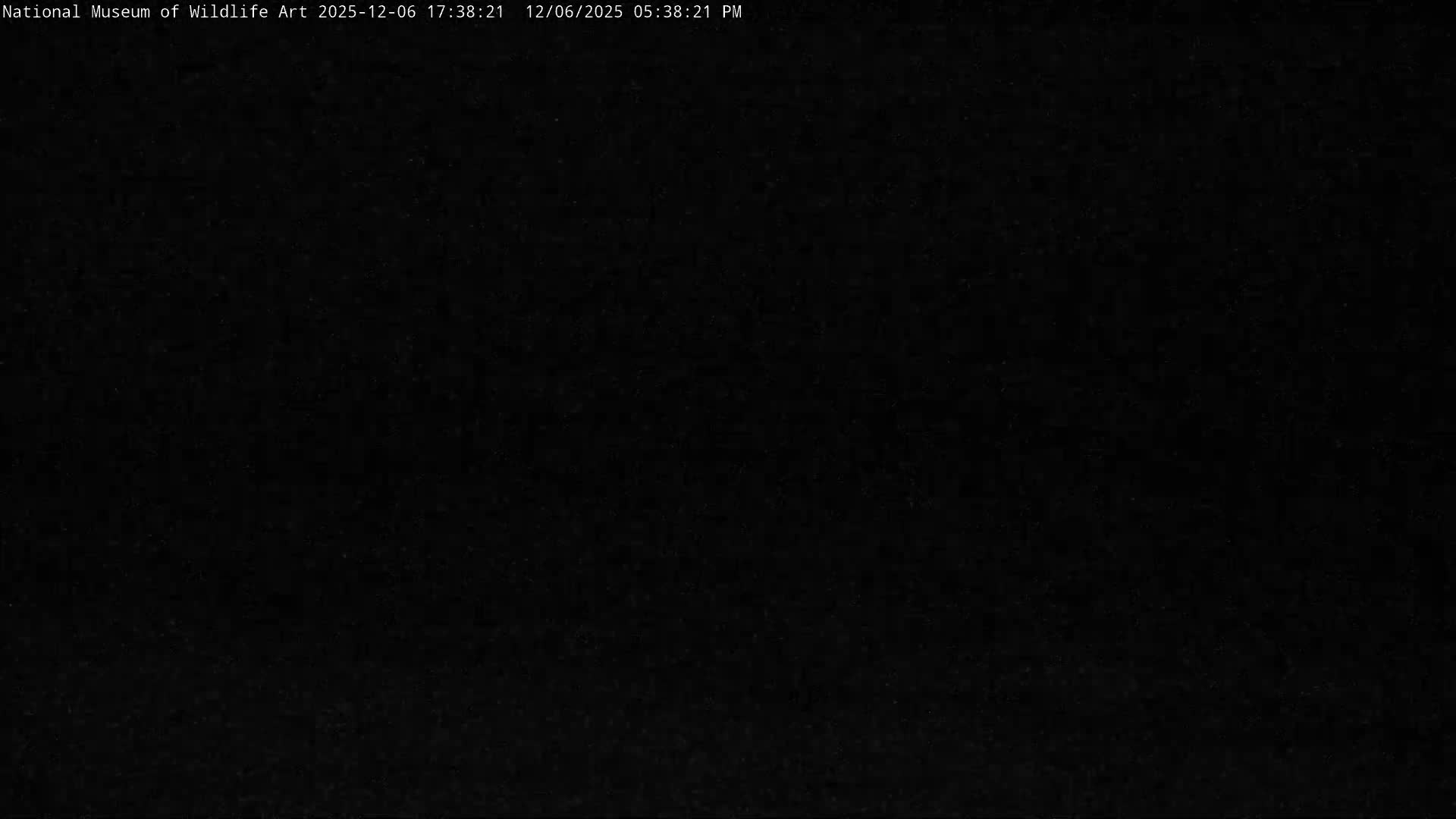 Jackson Hole, Elk Refuge from National Museum of Wildlife Art Live Cam -  Jackson, Teton, Wyoming, USA