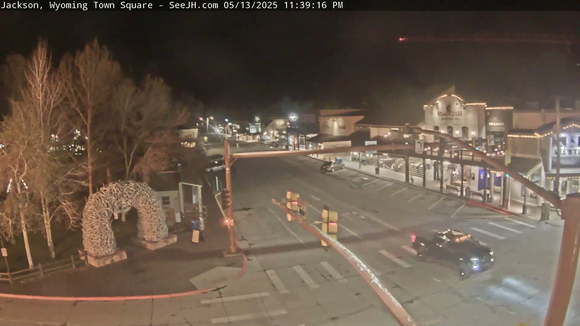 Jackson Hole, Jackson Town Junction Easy View Live Cam - Jackson, Teton, Wyoming, USA